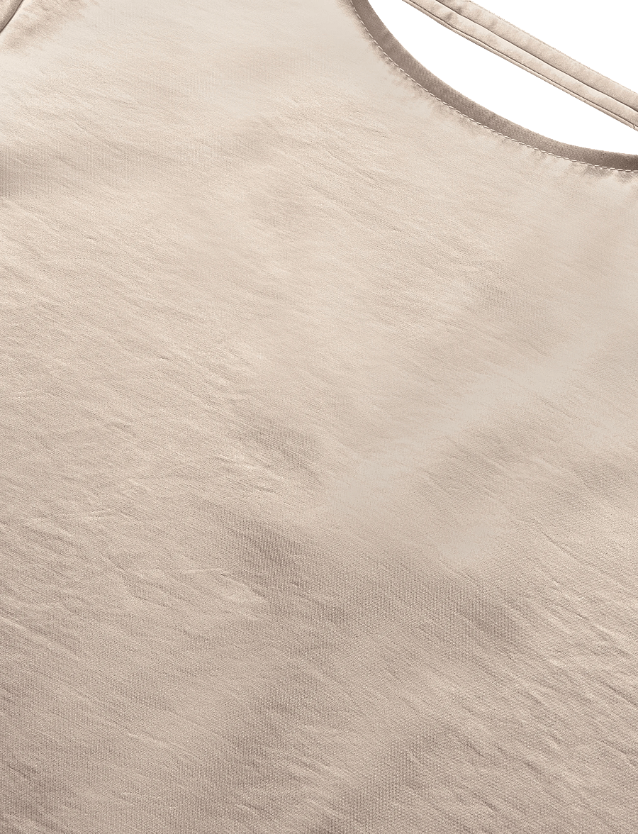 MBYM - Nivara-M - kurzärmelige blusen - sand grey - 2