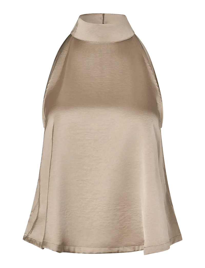 mbyM - Zuzeel-M - Ærmeløse bluser - sand grey - 1