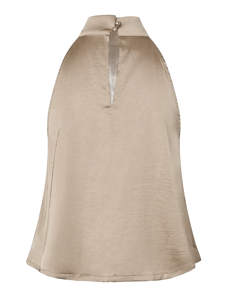 mbyM - Zuzeel-M - sleeveless blouses - sand grey - 2