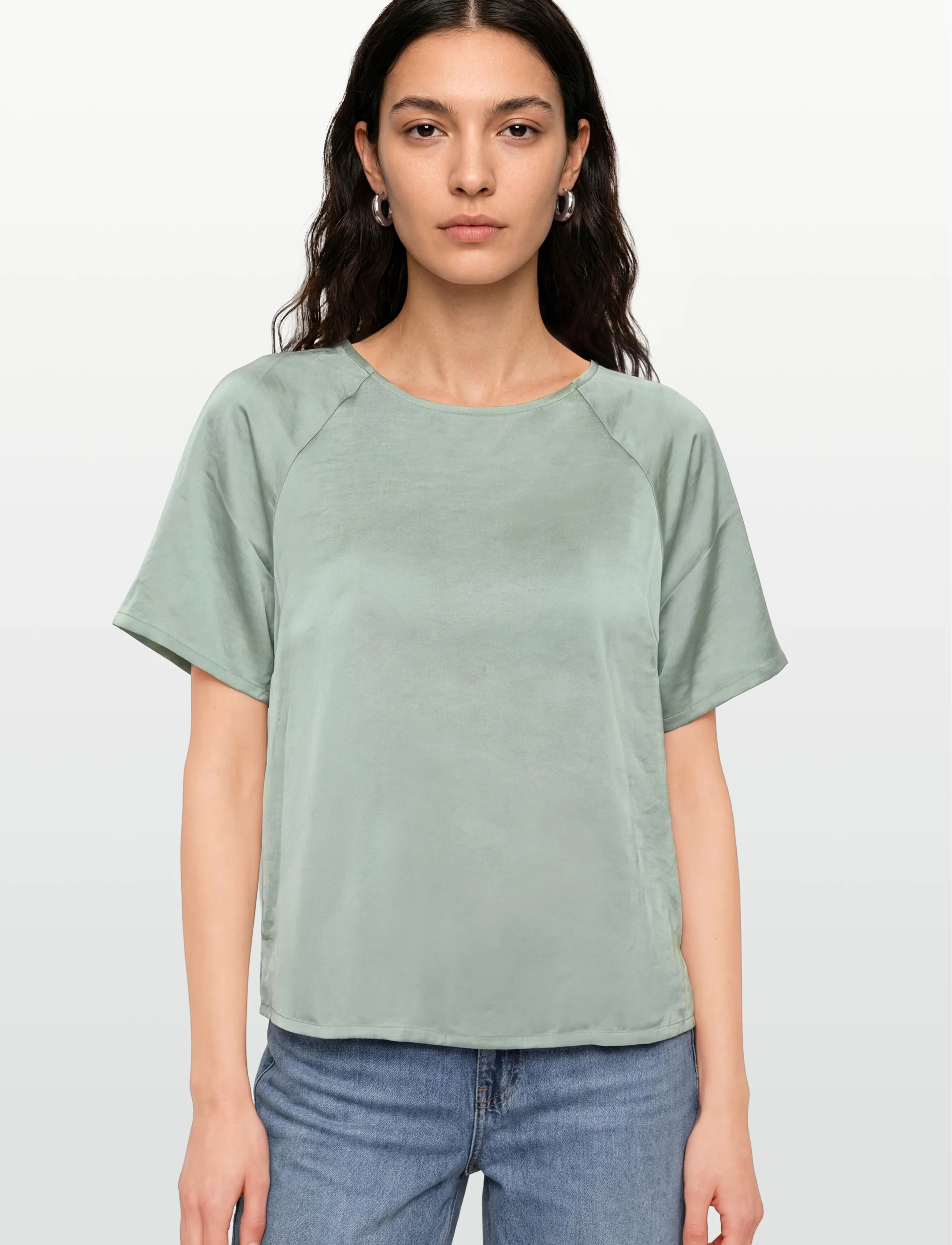 mbyM - Damik-M - kurzämlige blusen - jade - 3