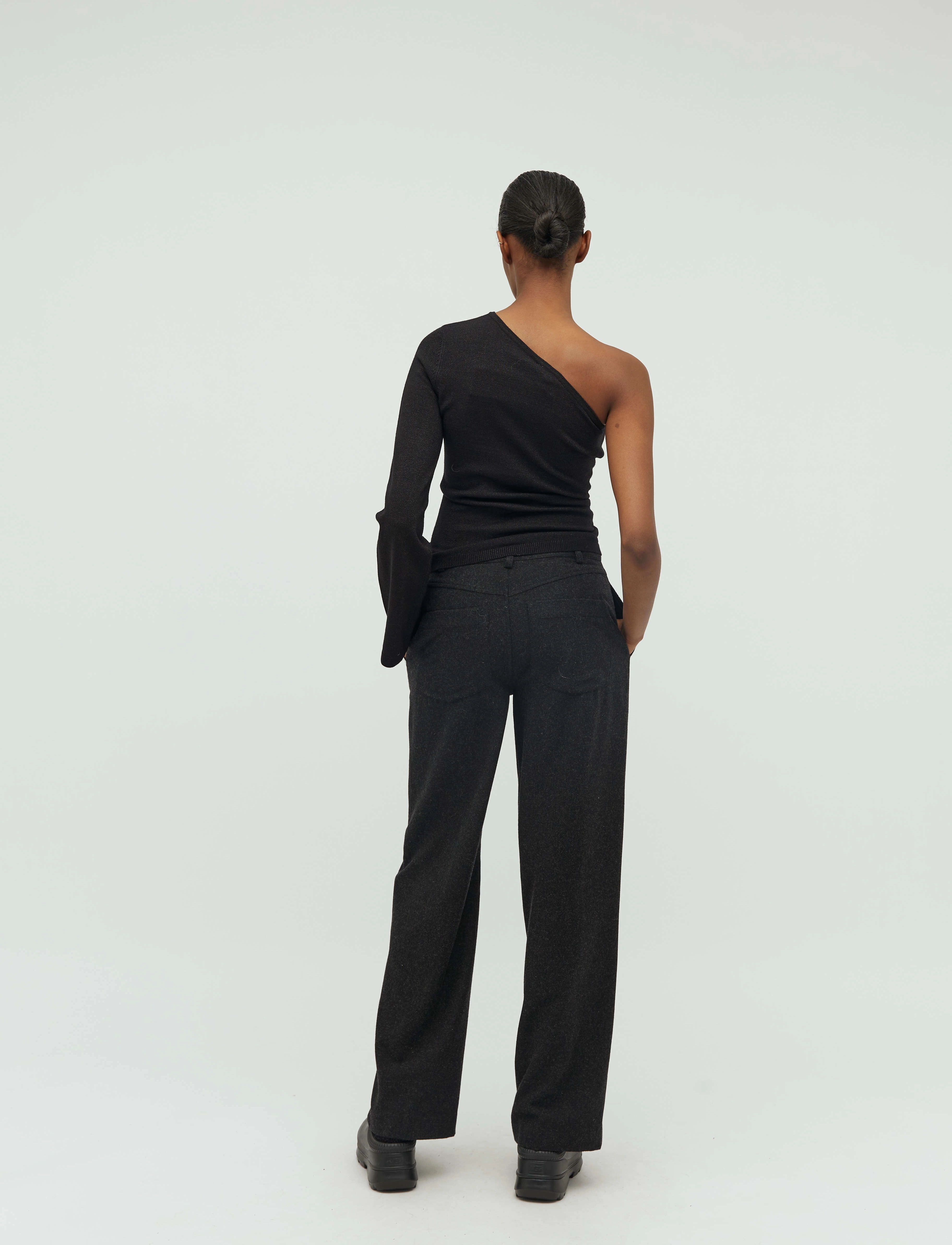 mbyM - Aino-M - pullover - black lurex - 3