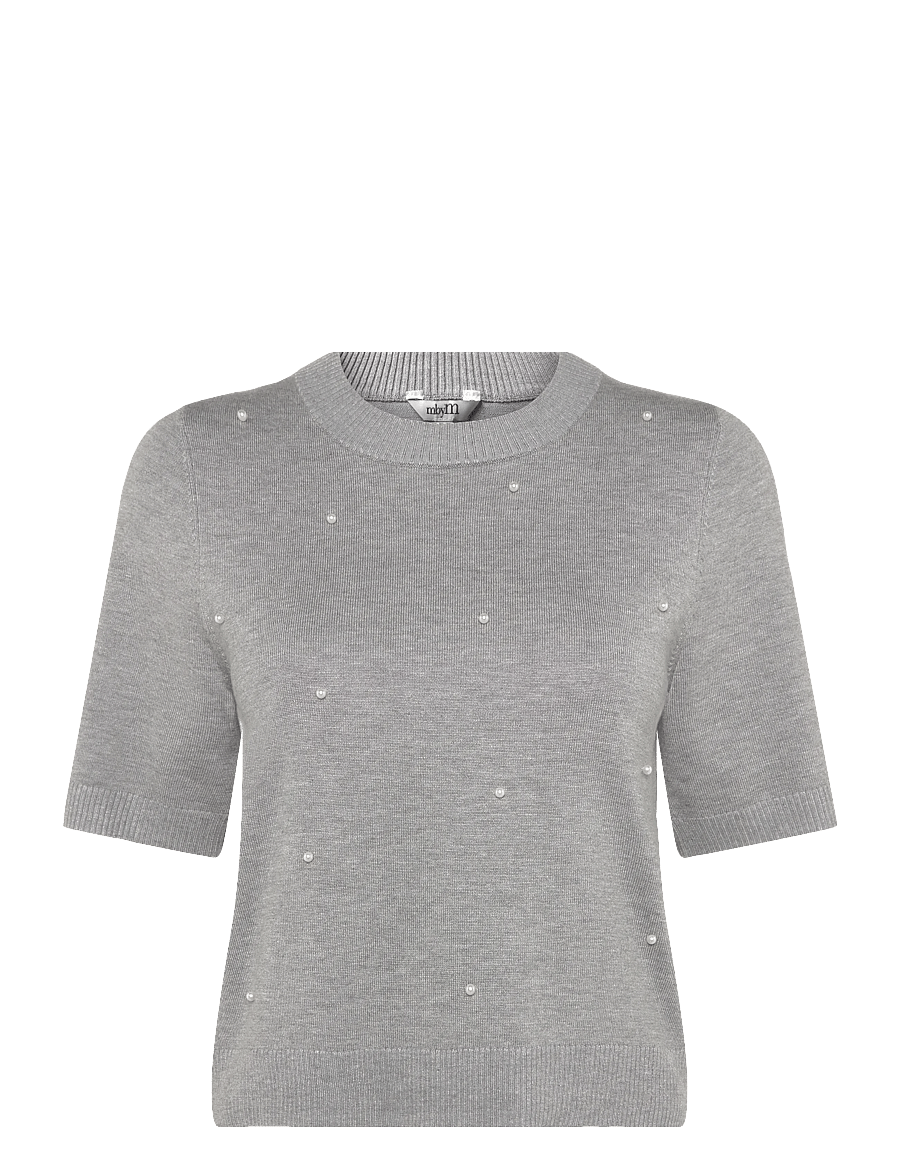 MBYM - Carla Sparkle-M - striktrøjer - light grey melange - 0