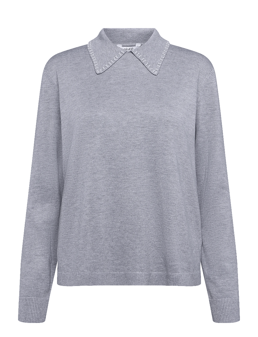 MBYM - Polana-M - pullover - light grey melange - 0