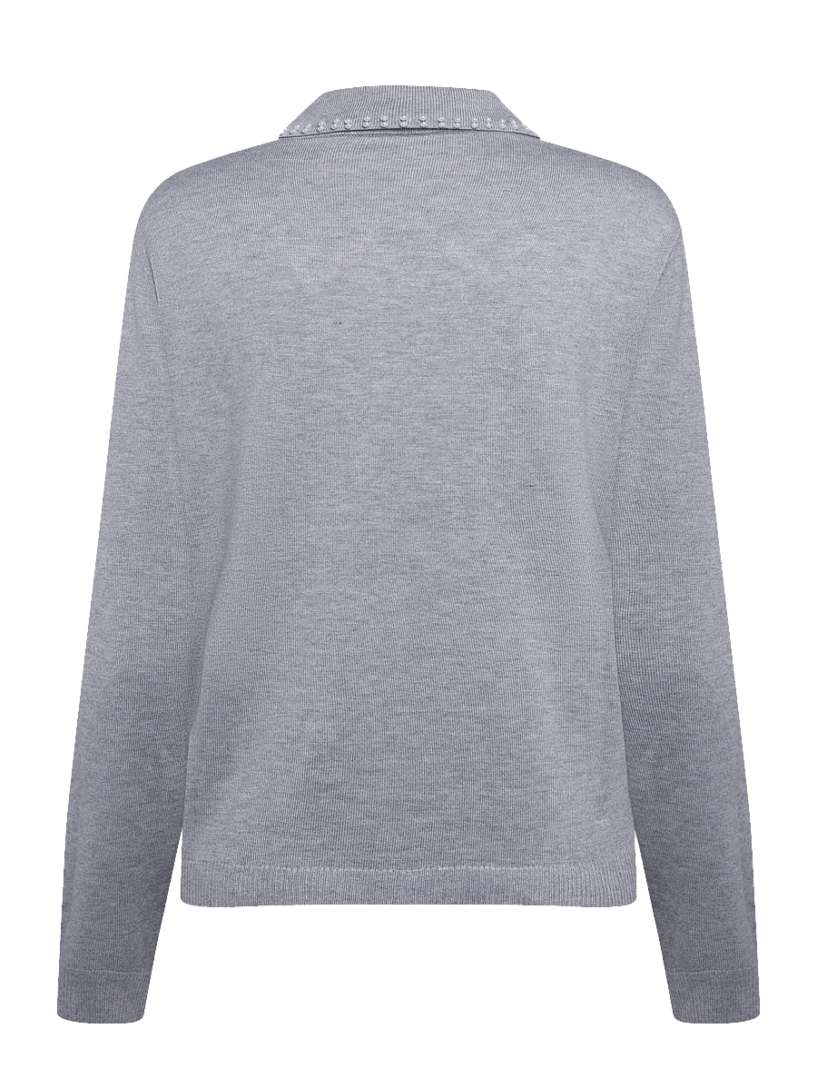 MBYM - Polana-M - pullover - light grey melange - 1
