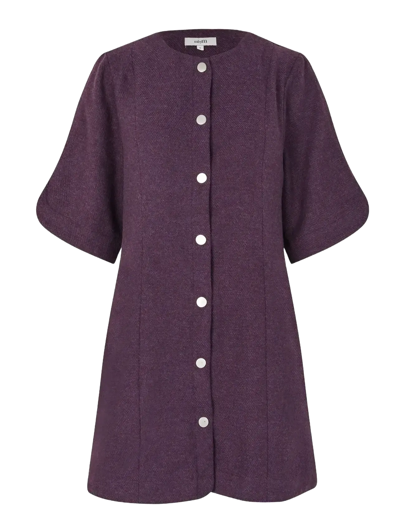 mbyM Baomino-M - Kleidid - GREYSTONE TWILL / purple