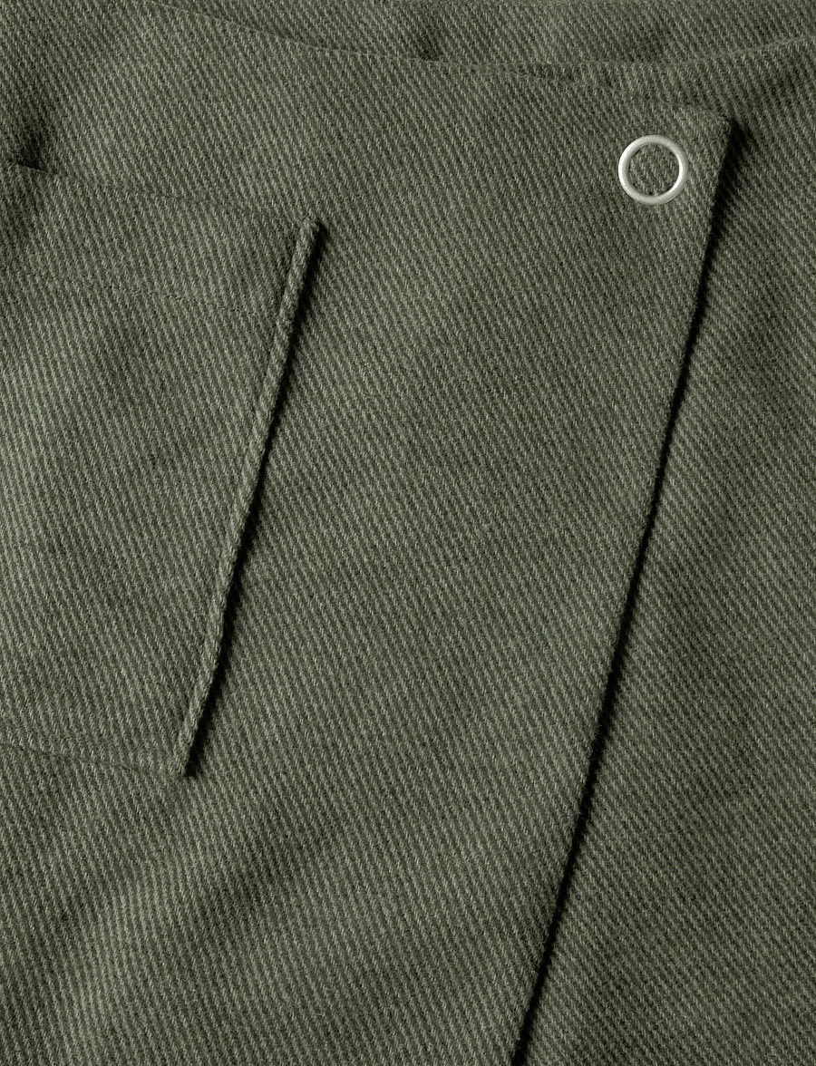 MBYM - Kayanna-M - korta kjolar - army twill - 2