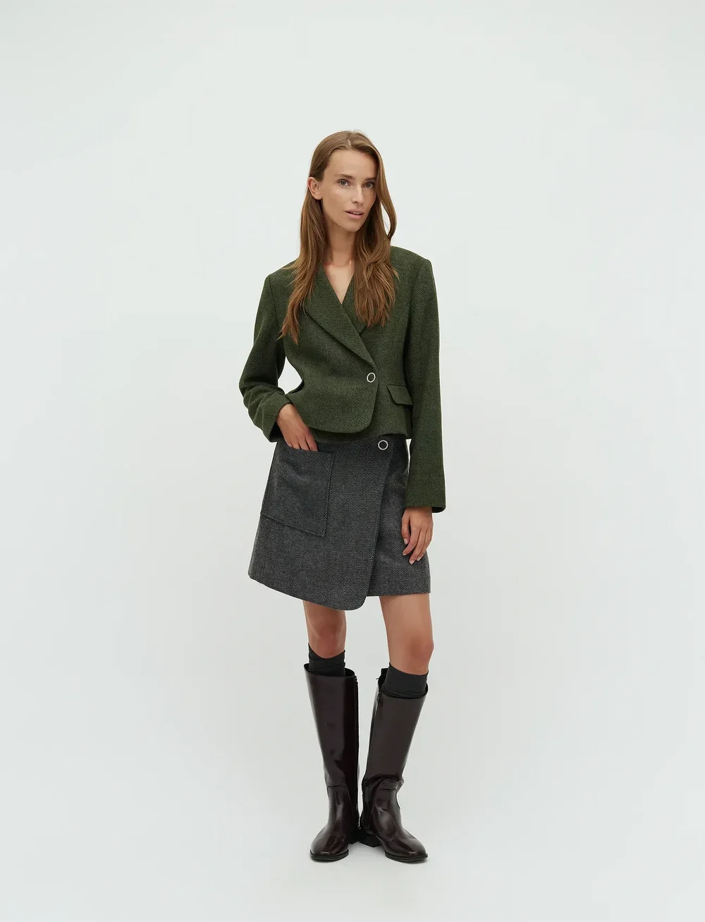 mbyM - Kayanna-M - korta kjolar - black twill - 0