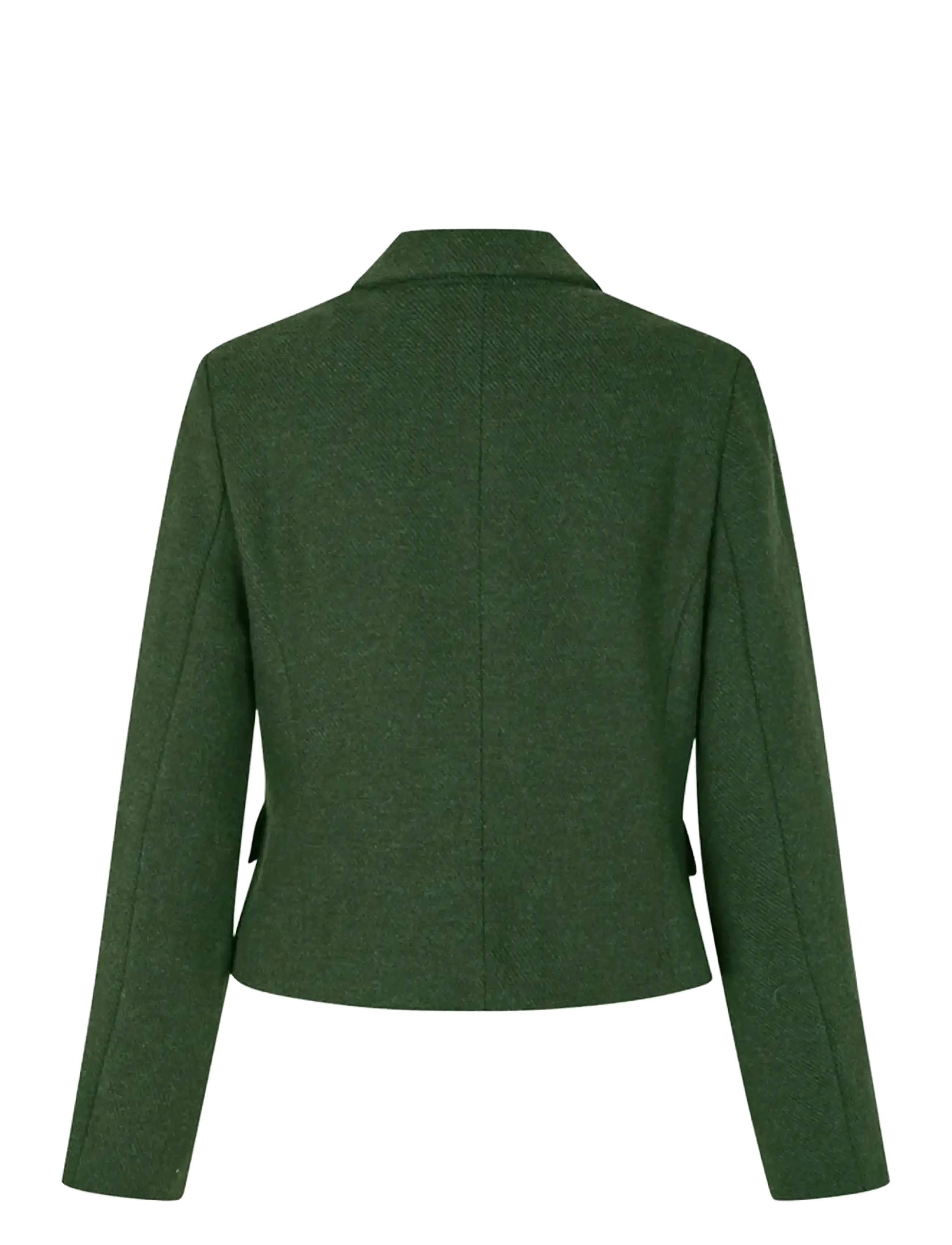 mbyM - Iva-M - cropped-blazer - army twill - 2