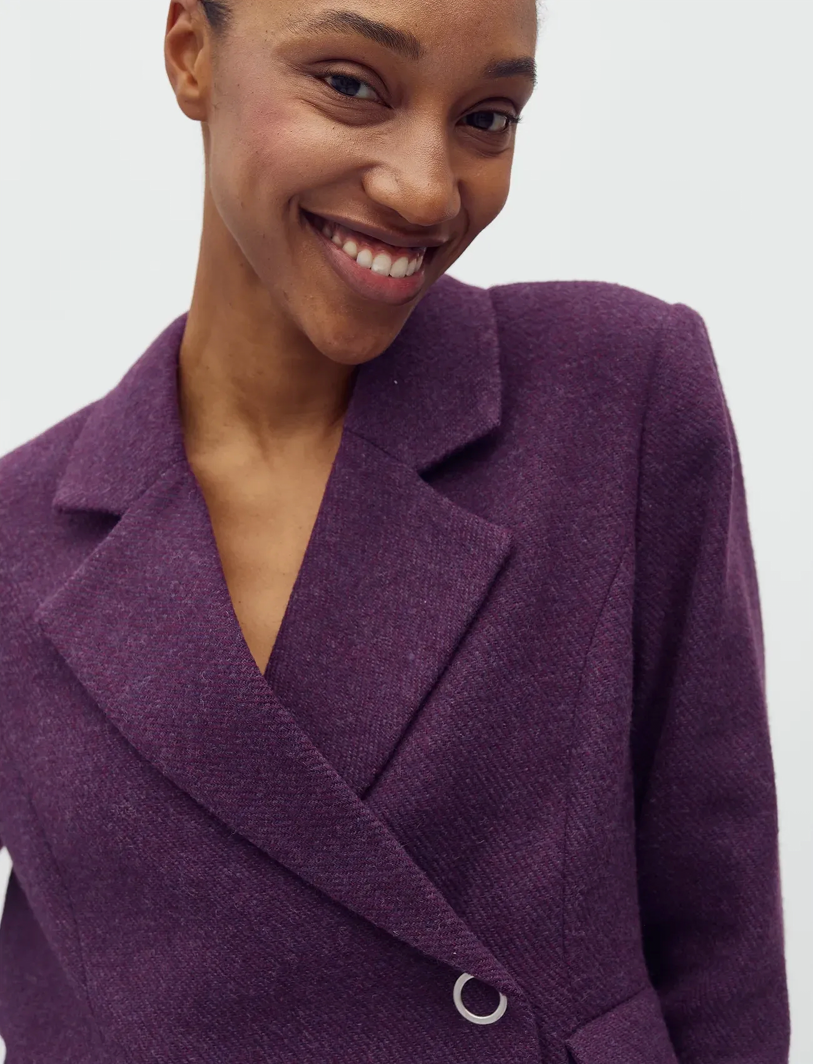 mbyM - Iva-M - zweireihige blazer - greystone twill - 4
