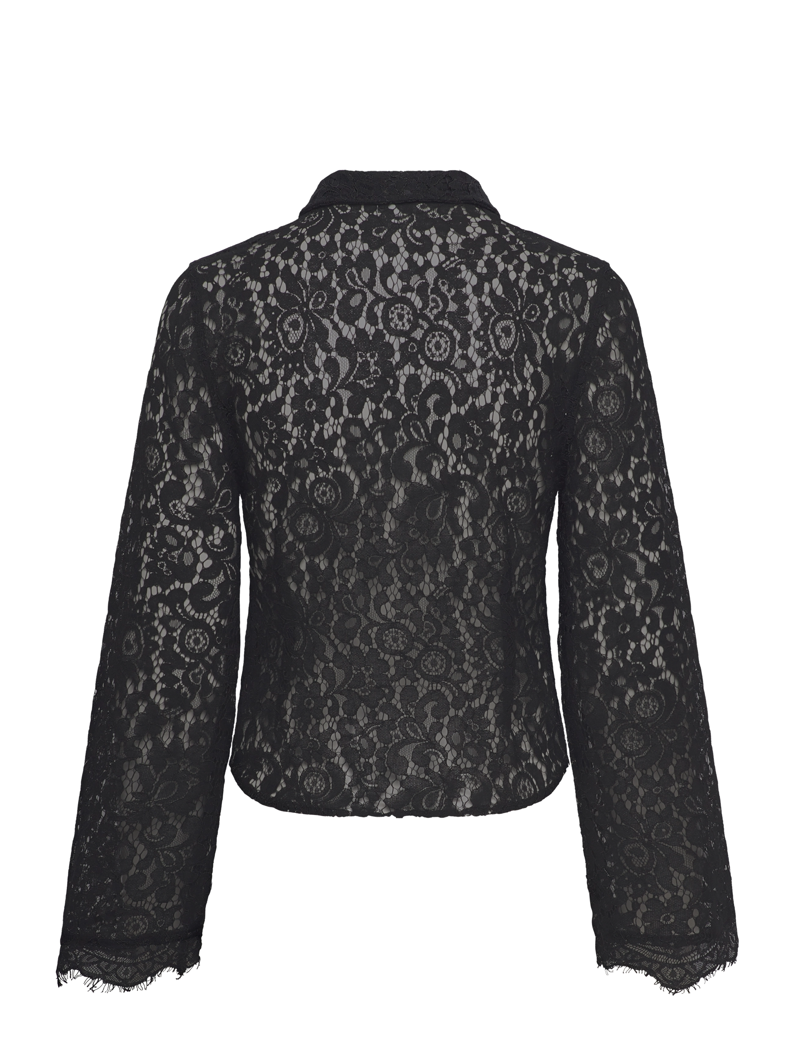 mbyM - Genieva-M - long-sleeved shirts - black - 1