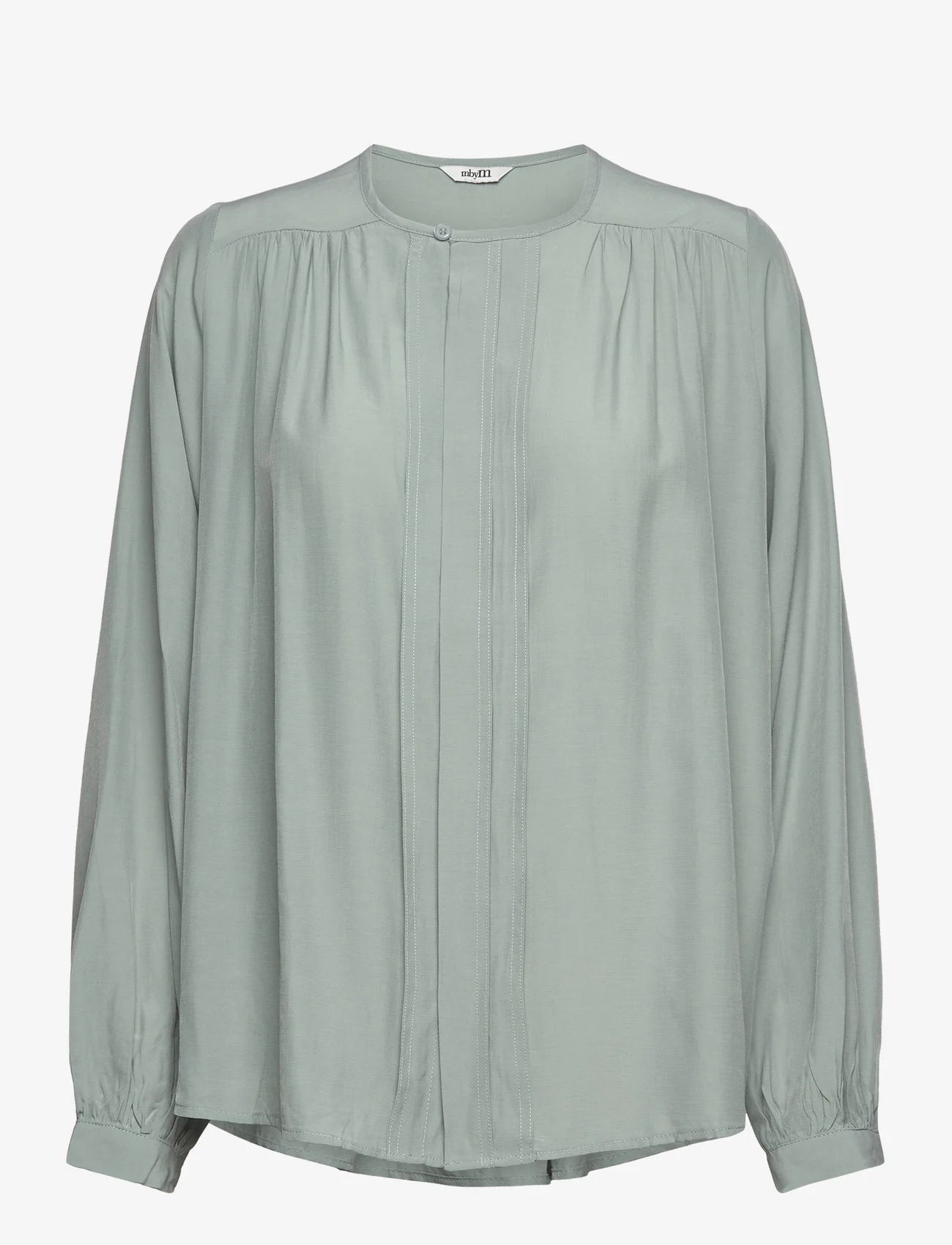 mbyM - Cimmie-M - long-sleeved blouses - green mile - 0