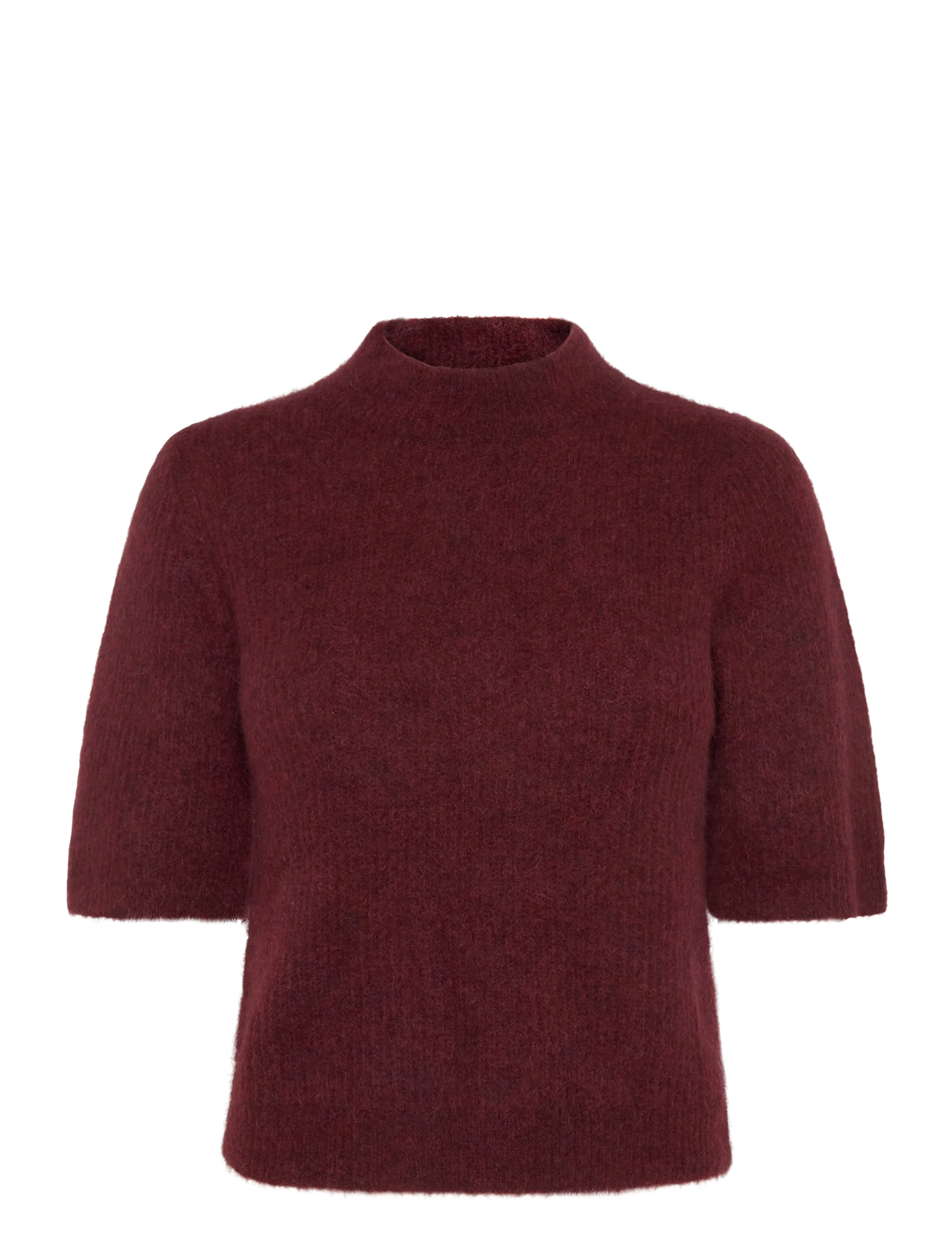 MBYM Clara Crew-M - Kleidung - FIG / burgundy
