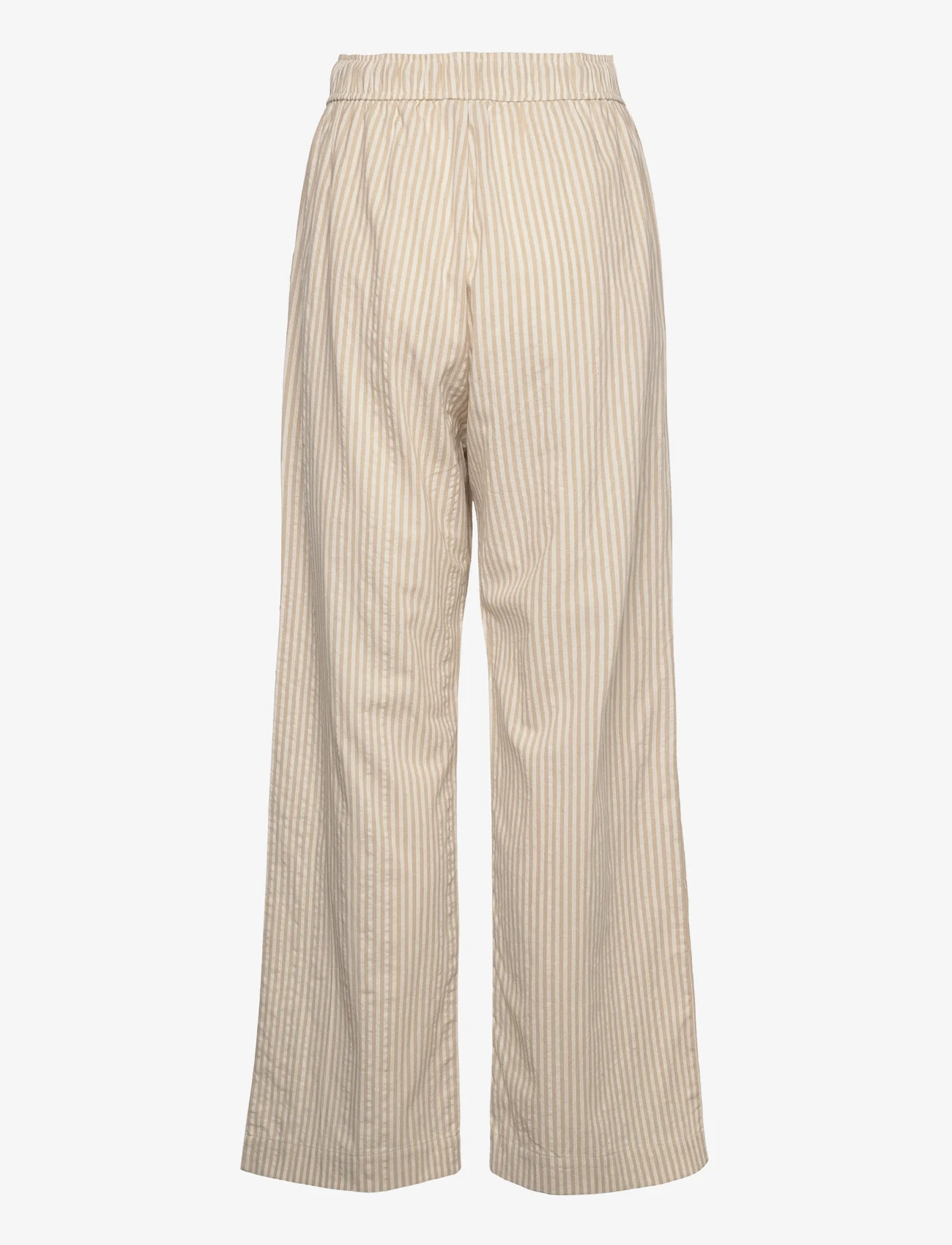 mbyM - Grasielle-M - spodnie proste - sugar sand stripe - 1