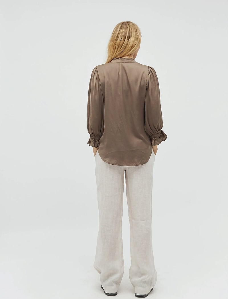 mbyM - Phillipa-M - linnebyxor - grey sand - 3