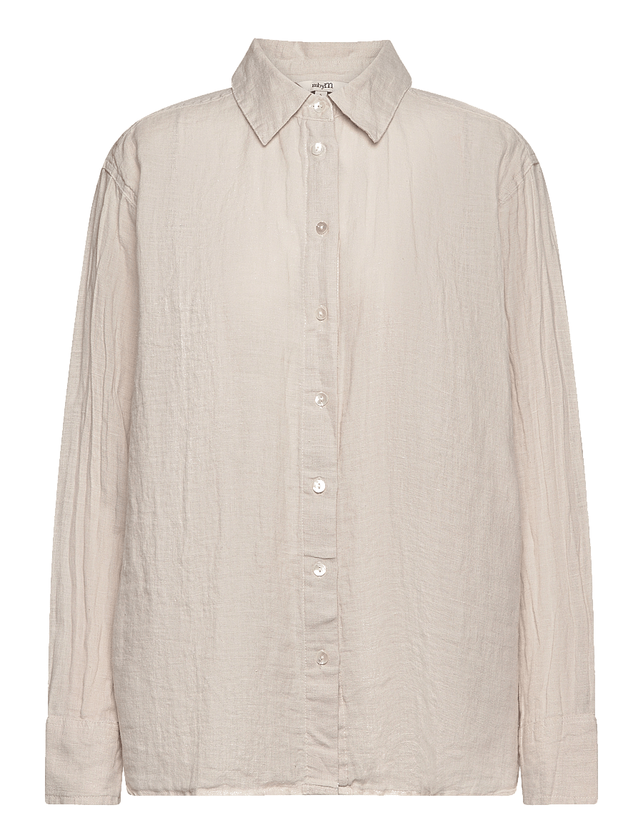 mbyM - Katana-M - leinenhemden - grey sand - 1