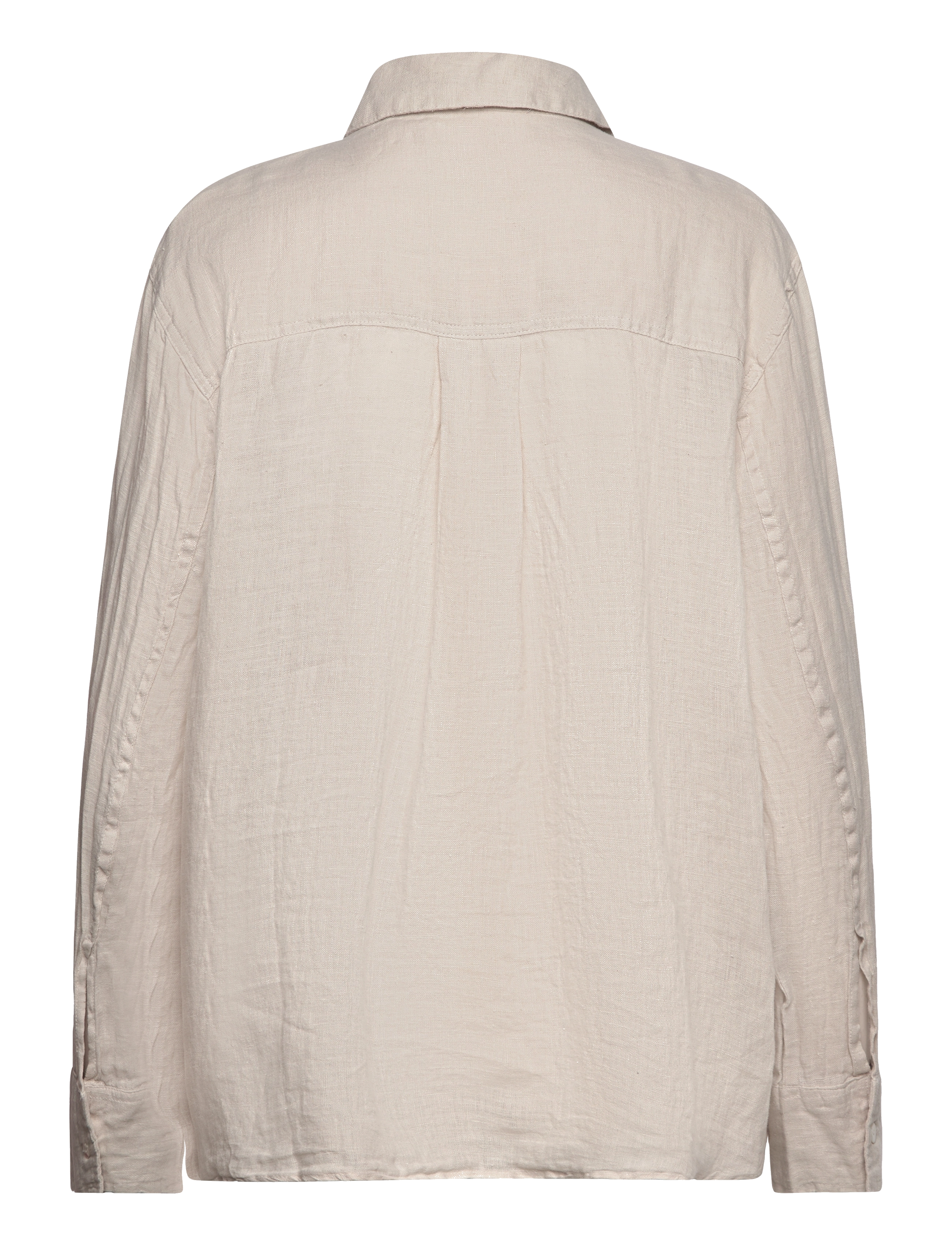 mbyM - Katana-M - pellavakauluspaidat - grey sand - 2