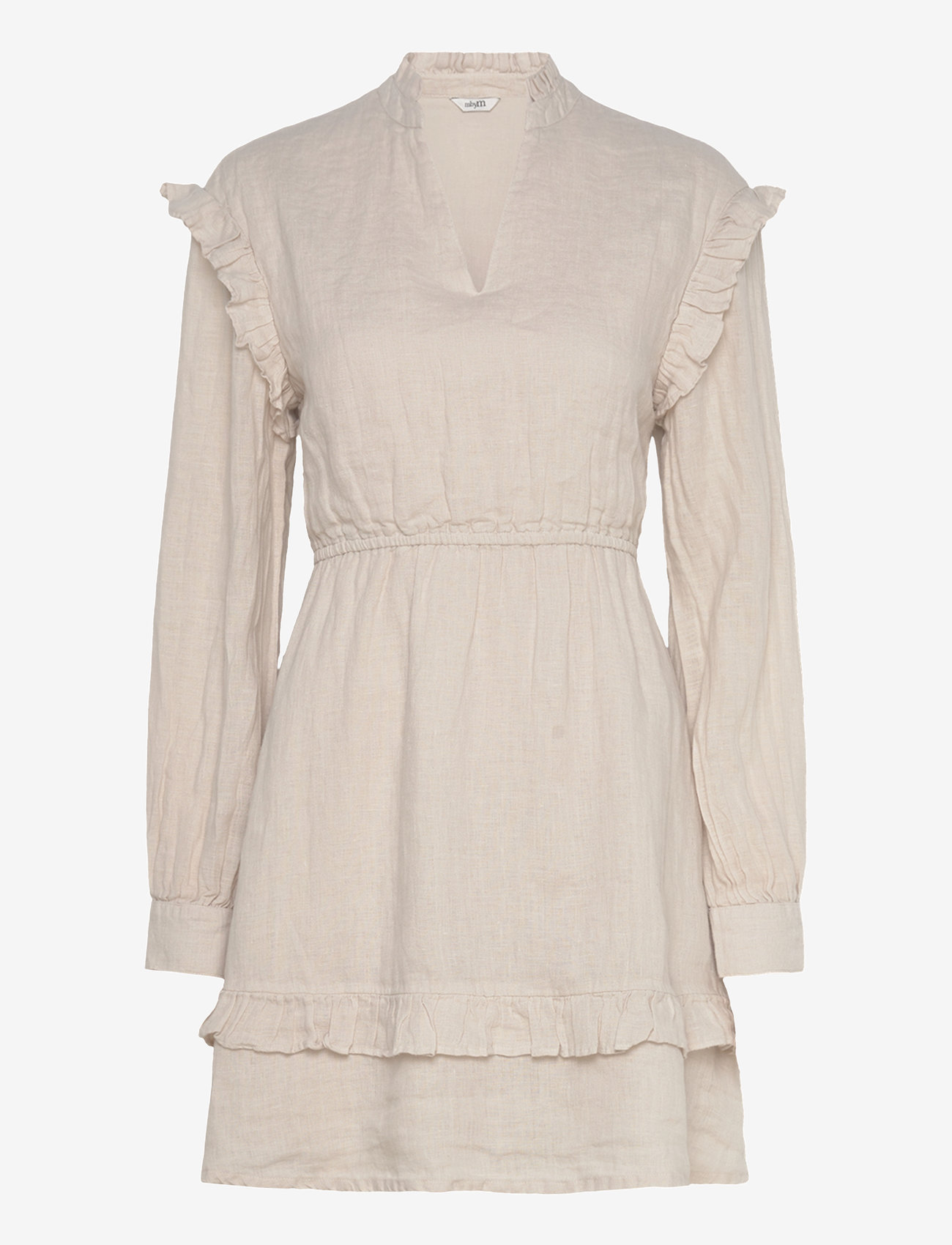 mbyM - Rovetta-M - shirt dresses - grey sand - 0