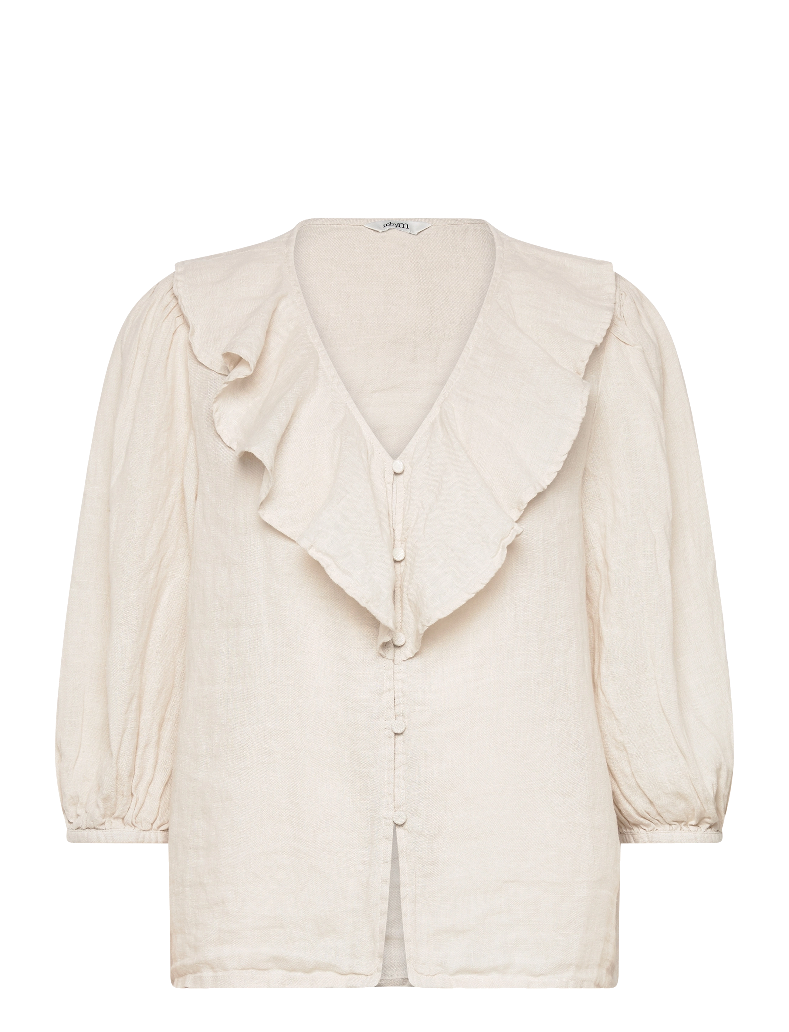 mbyM Santino-M - Bluser & Skjorter - GREY SAND / beige