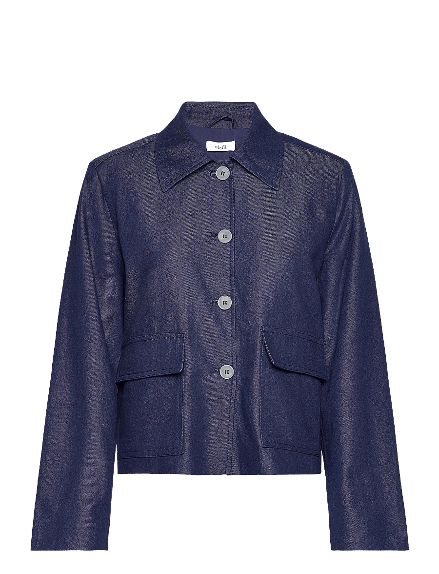 mbyM - Yoshi-M - overshirts - dark denim - 1