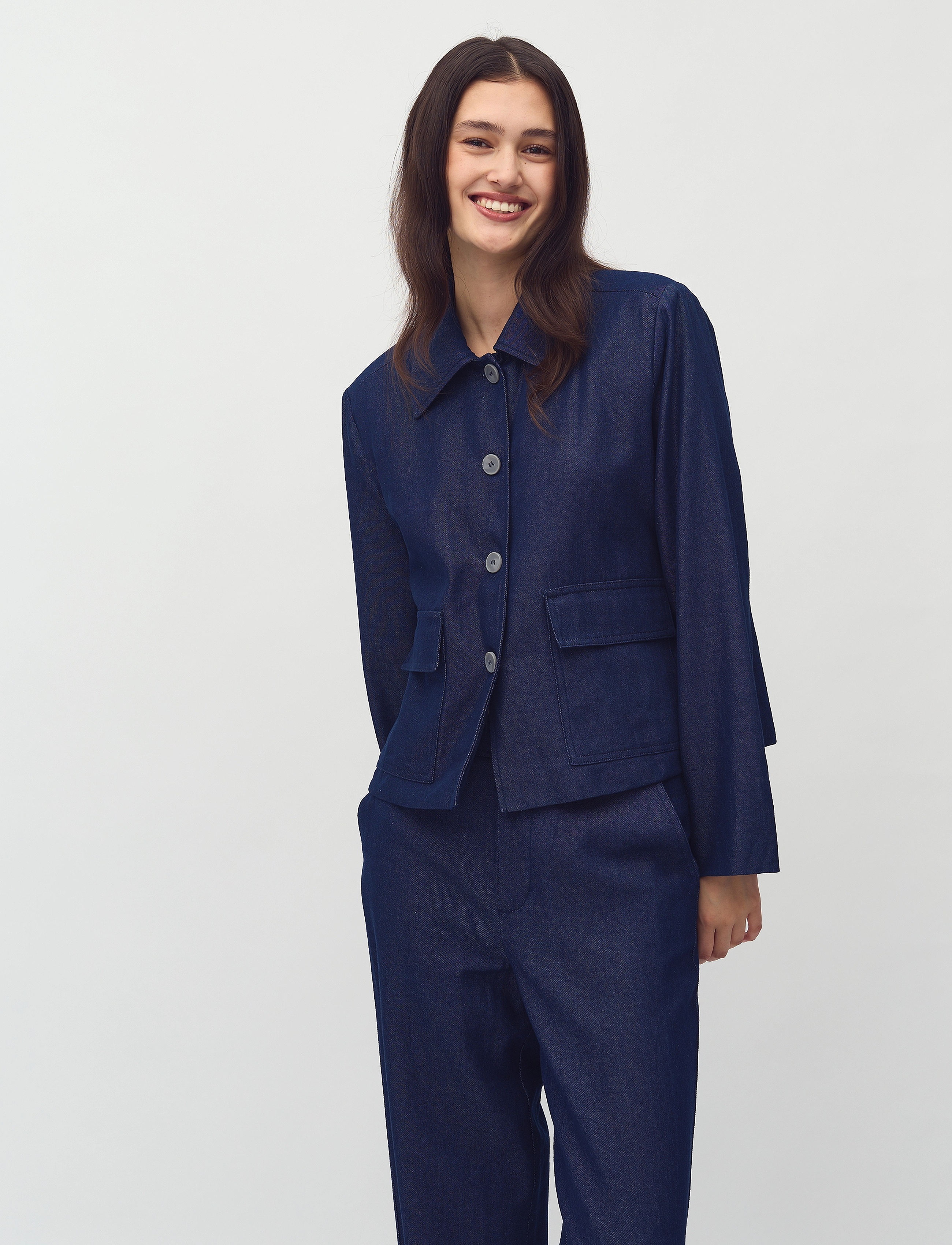 mbyM Yoshi-M - Overshirts - DARK DENIM / navy