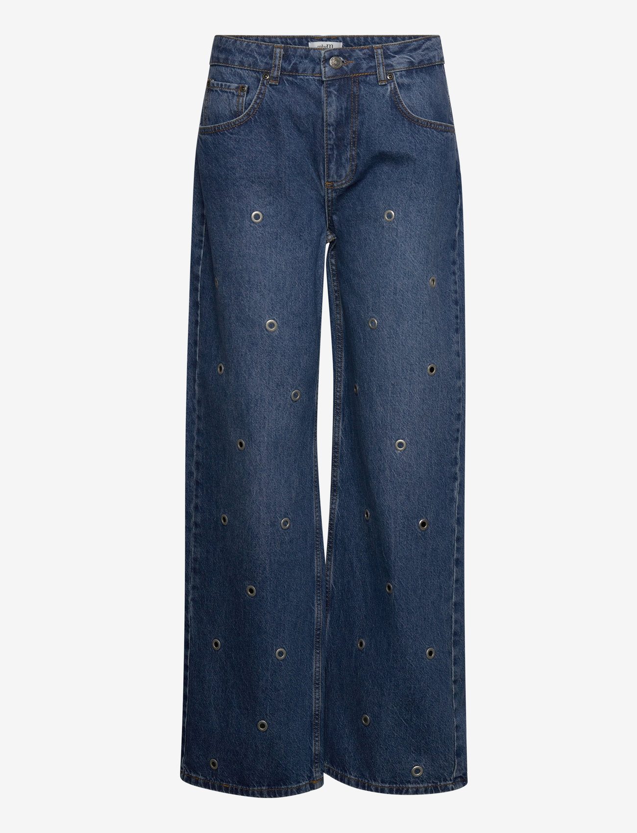 mbyM - Nilvana-M - wide leg jeans - vintage blue wash - 0