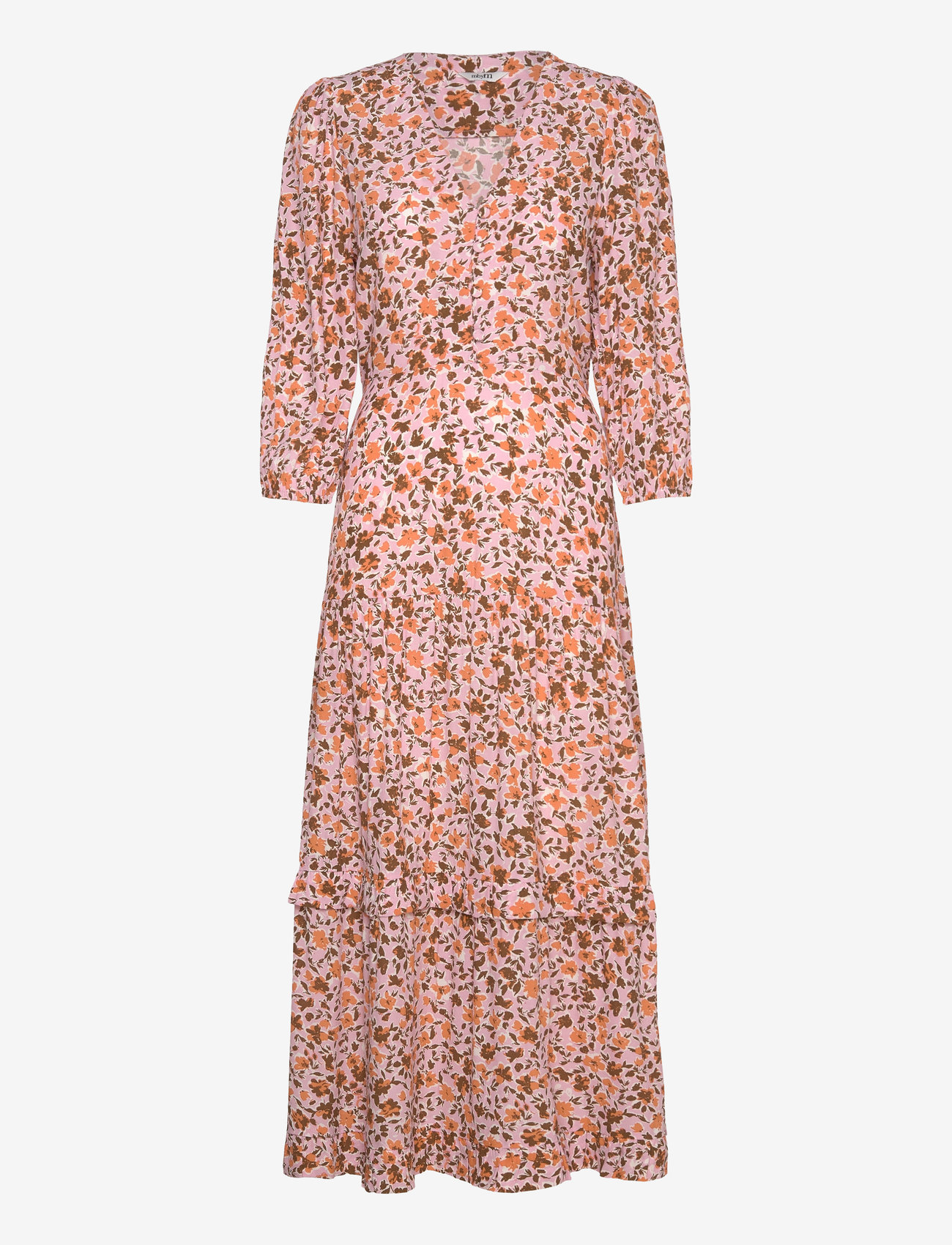 mbyM - Shanaya V-M - maxikleider - graziana print - 0