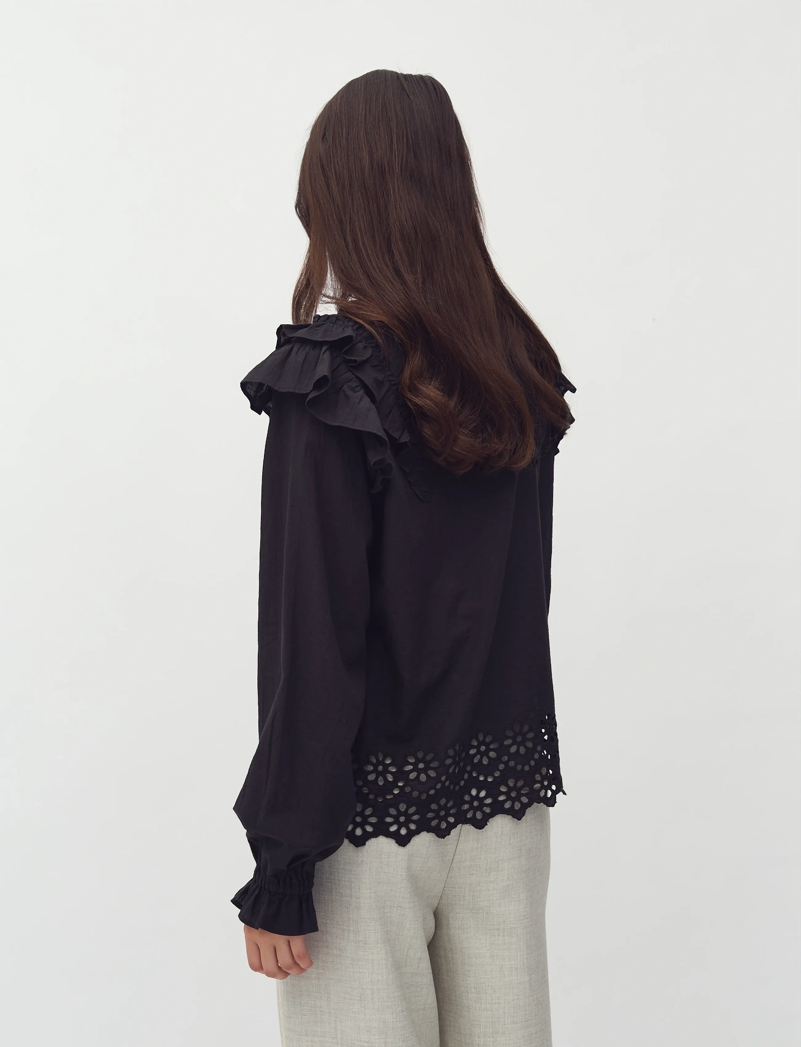 mbyM - Natia-M - blouses à manches longues - black - 4