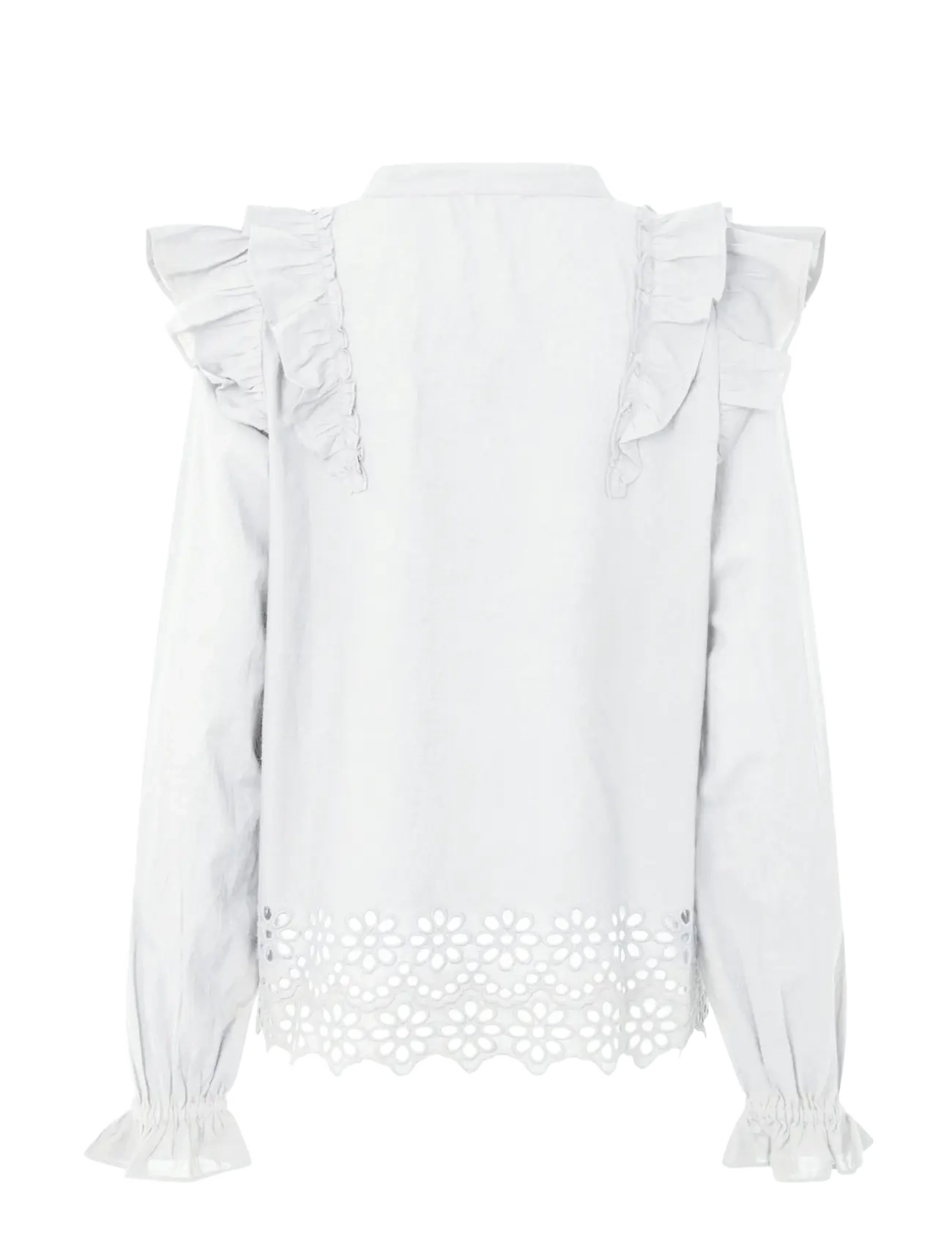 mbyM - Natia-M - langærmede bluser - white - 1