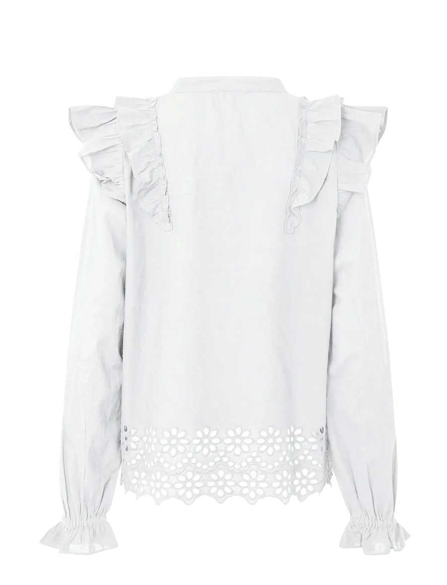 mbyM - Natia-M - långärmade blusar - white - 1