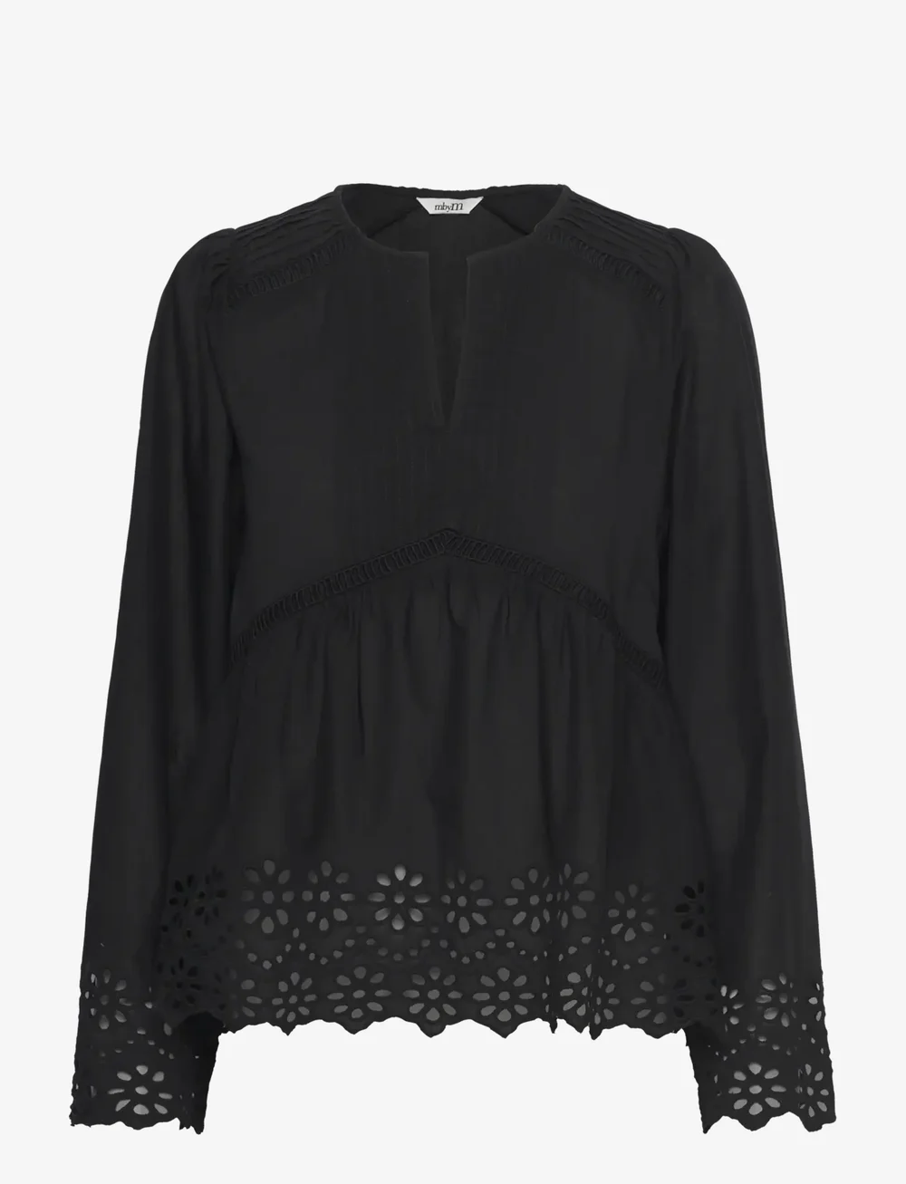 mbyM - Belizia-M - pikkade varrukatega pluusid - black - 0