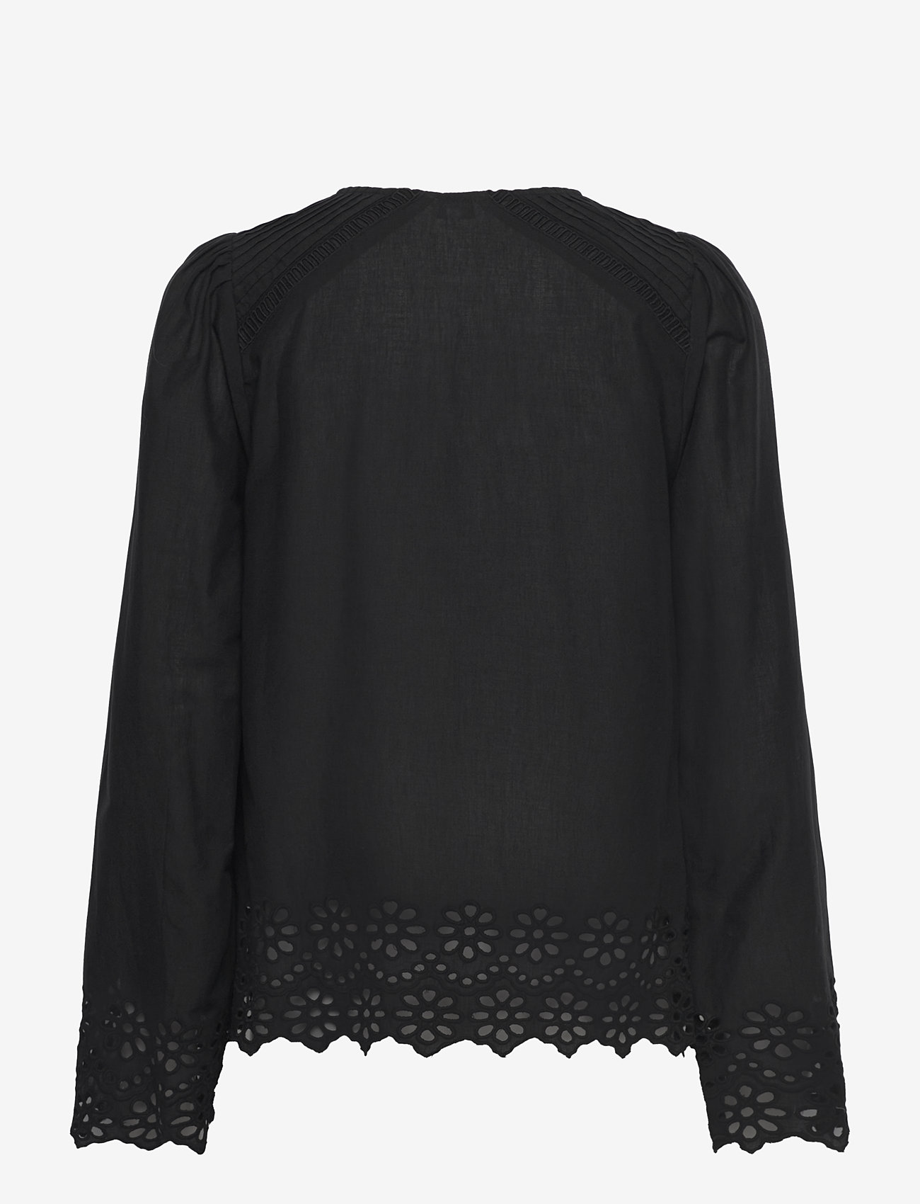 mbyM - Belizia-M - long sleeved blouses - black - 1