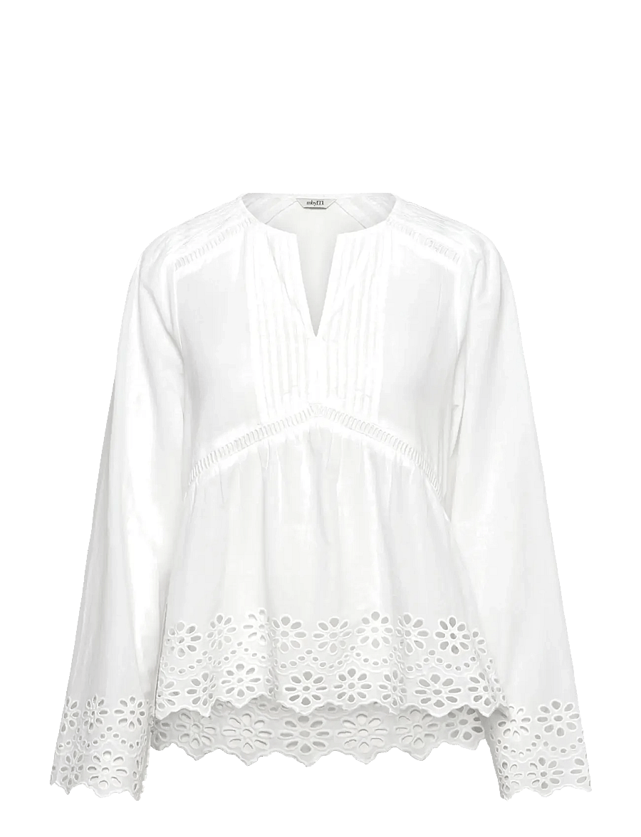 mbyM - Belizia-M - langärmelige blusen - white - 1