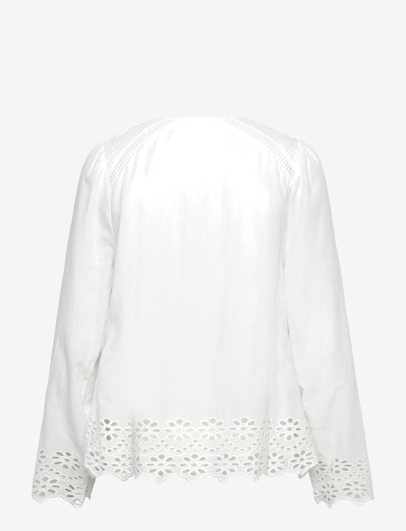 mbyM - Belizia-M - långärmade blusar - white - 2