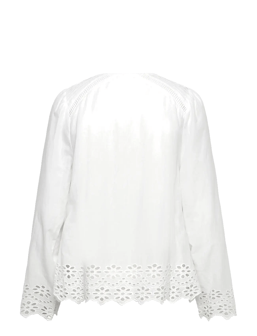 mbyM - Belizia-M - langärmelige blusen - white - 2