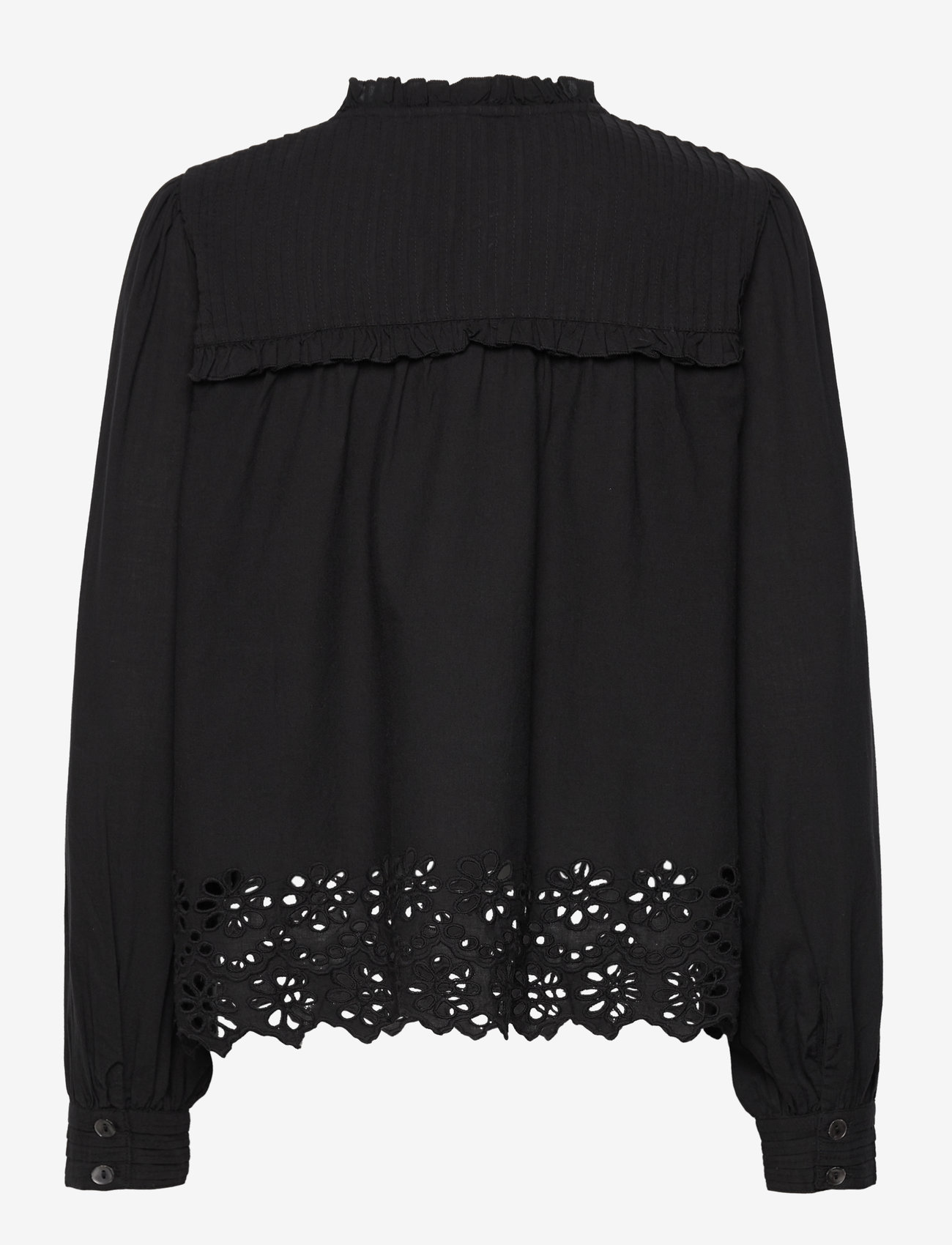 mbyM - Damar-M - long-sleeved blouses - black - 1