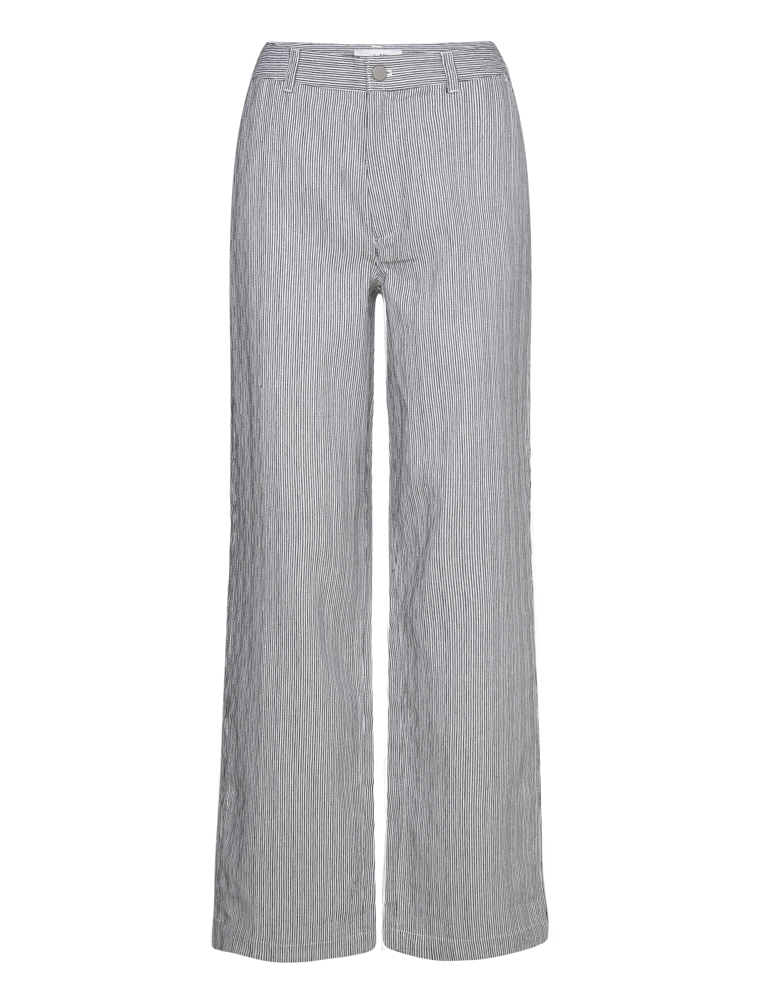 mbyM Lursa-M - Püksid - THIN BLACK STRIPE / black