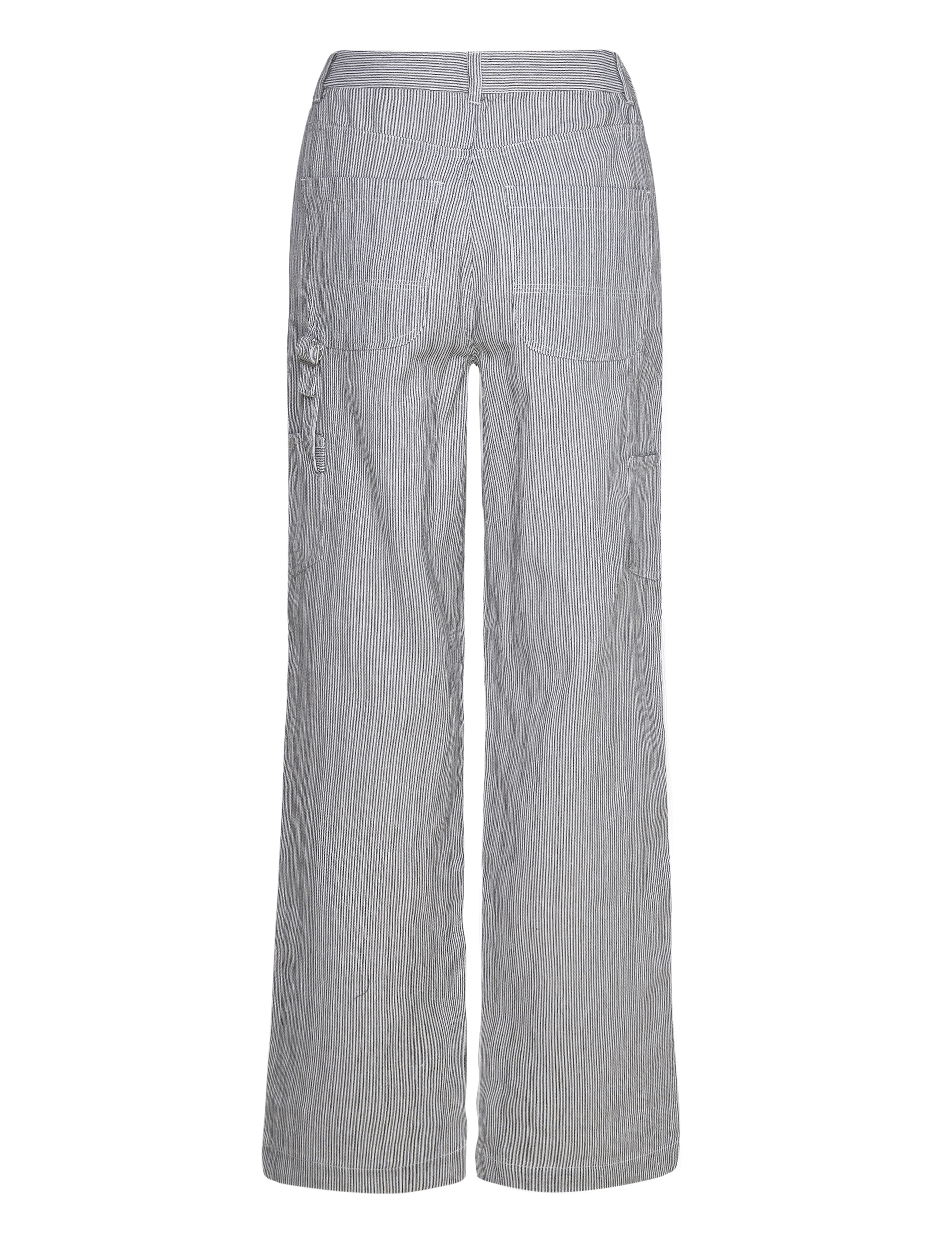 mbyM - Lursa-M - vida byxor - thin black stripe - 1