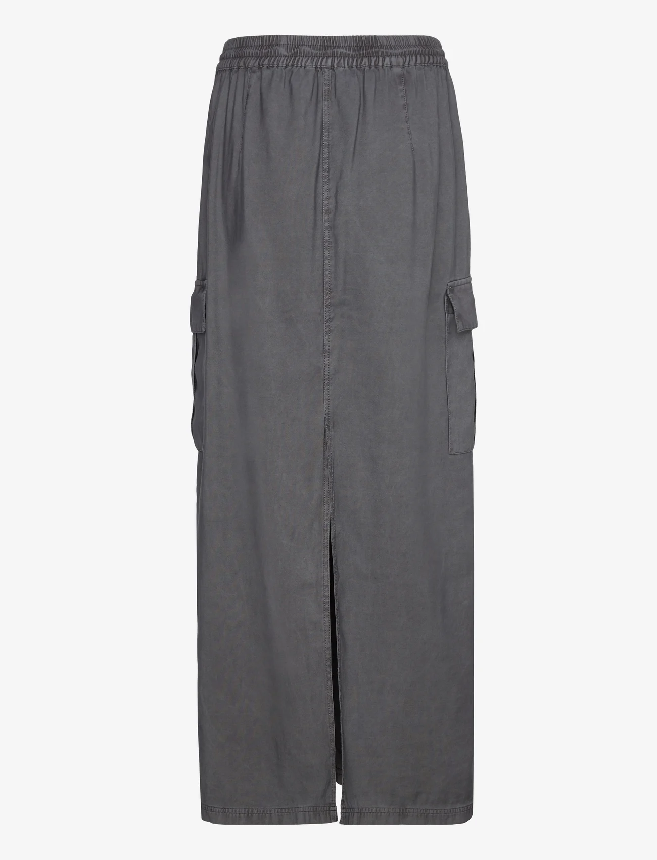 mbyM - Pahana Long-M - maxi nederdele - washed grey - 1