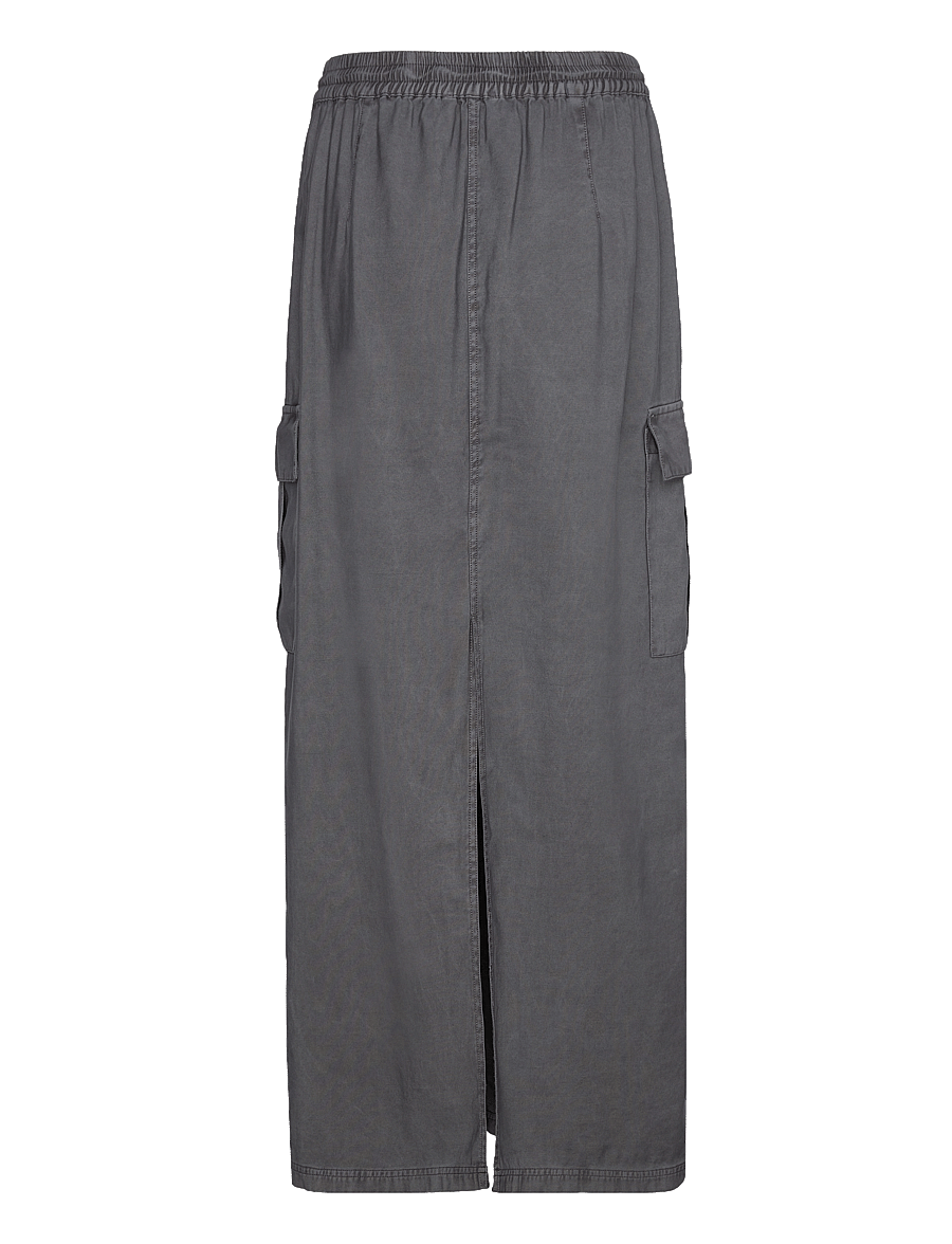 mbyM - Pahana Long-M - maxi skirts - washed grey - 1