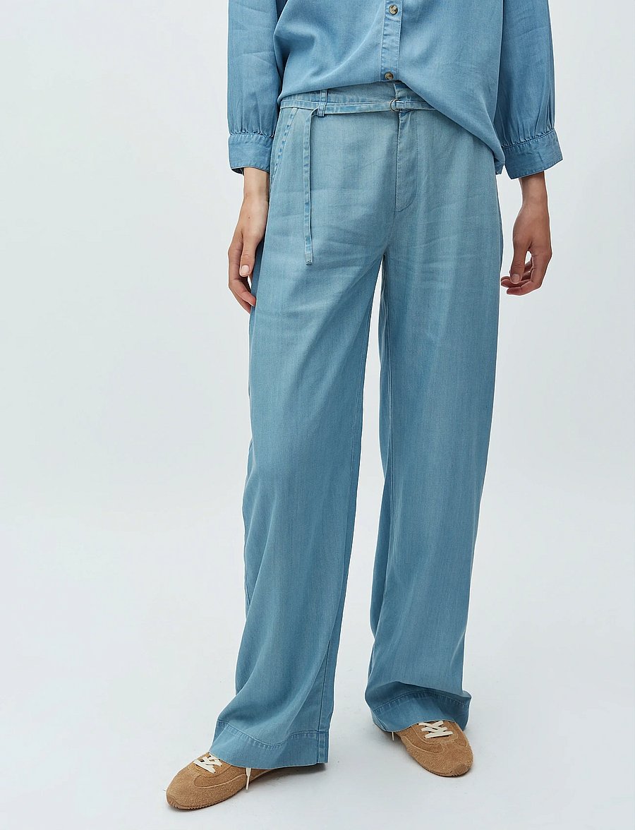 mbyM - Karolin-M - kostymbyxor - blue soft wash - 2