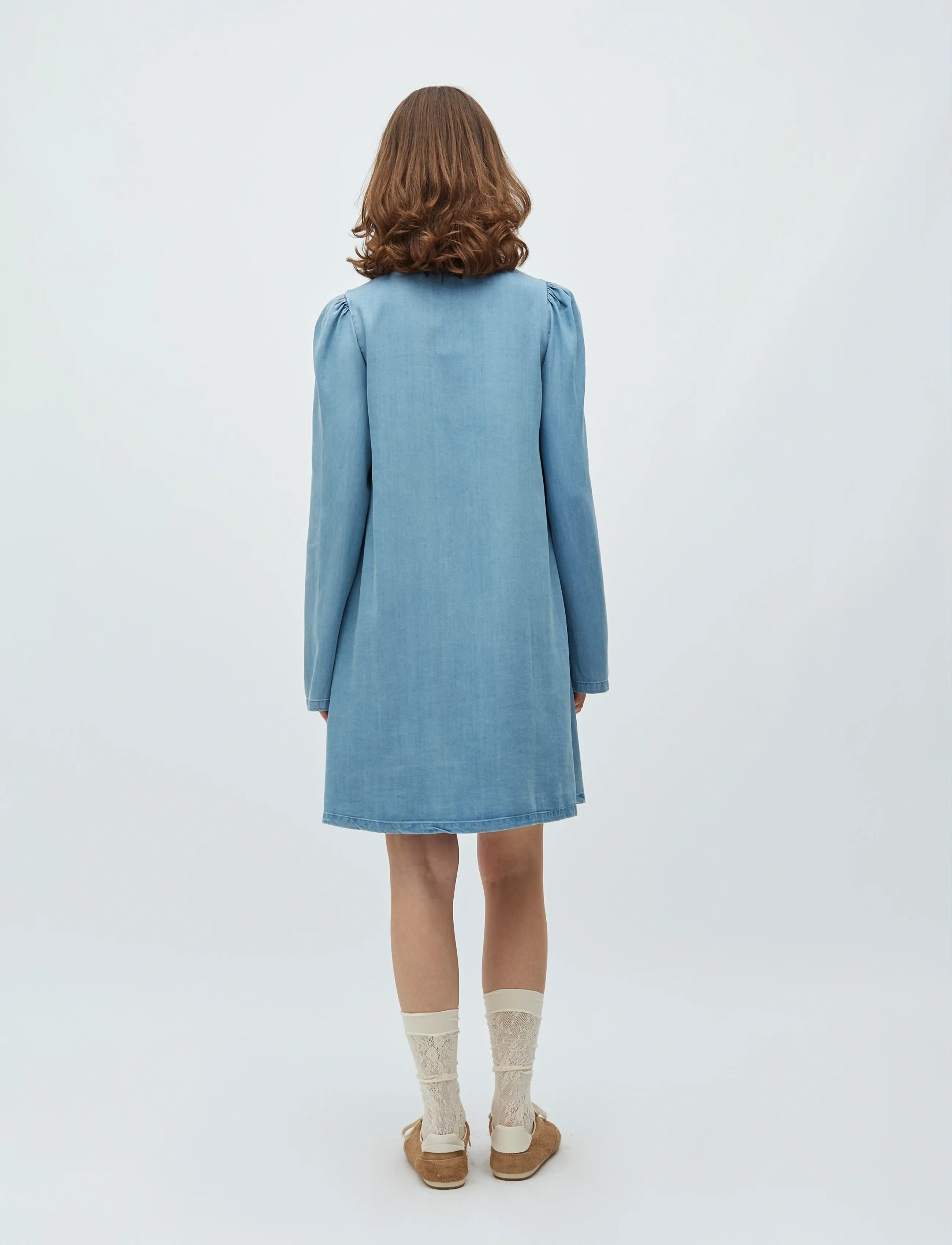 mbyM - Tannia-M - hemdkleider - blue soft wash - 3