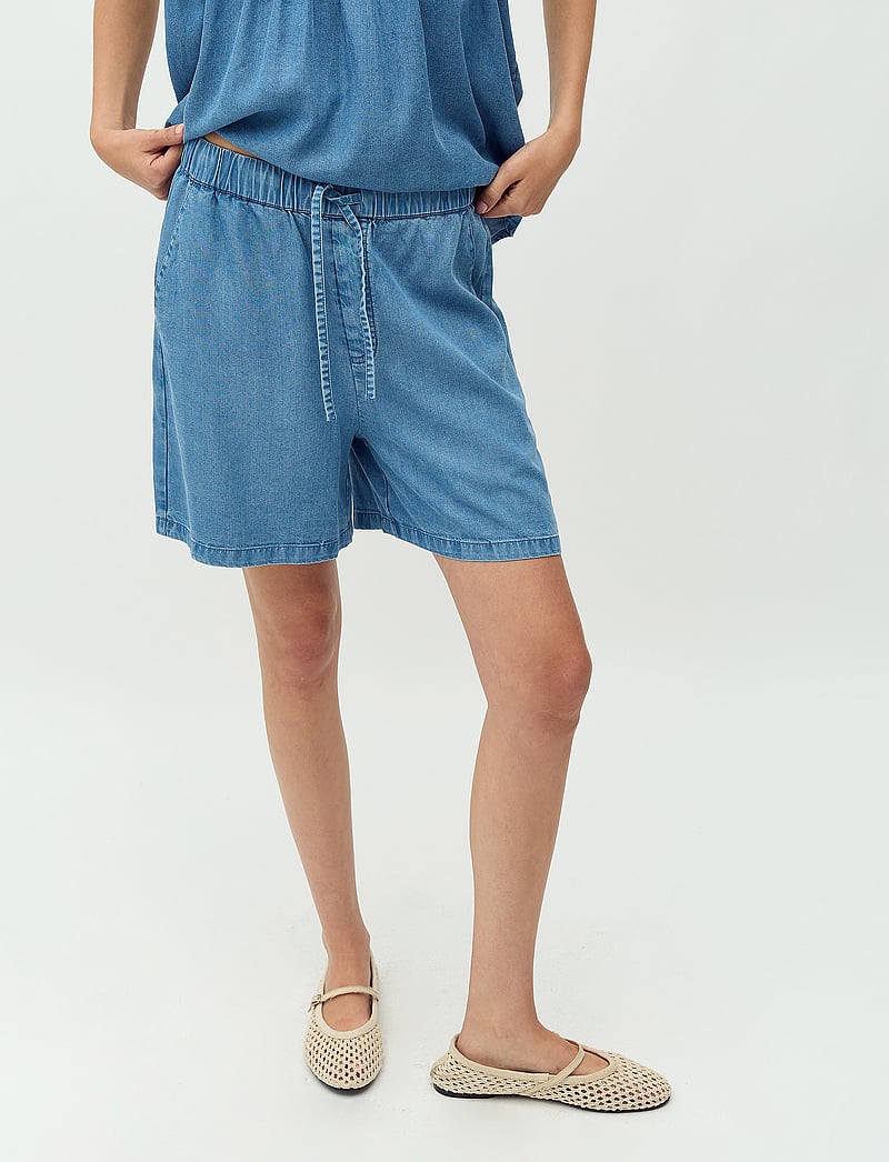 mbyM - Juanis-M - casual shorts - mid vintage wash - 0