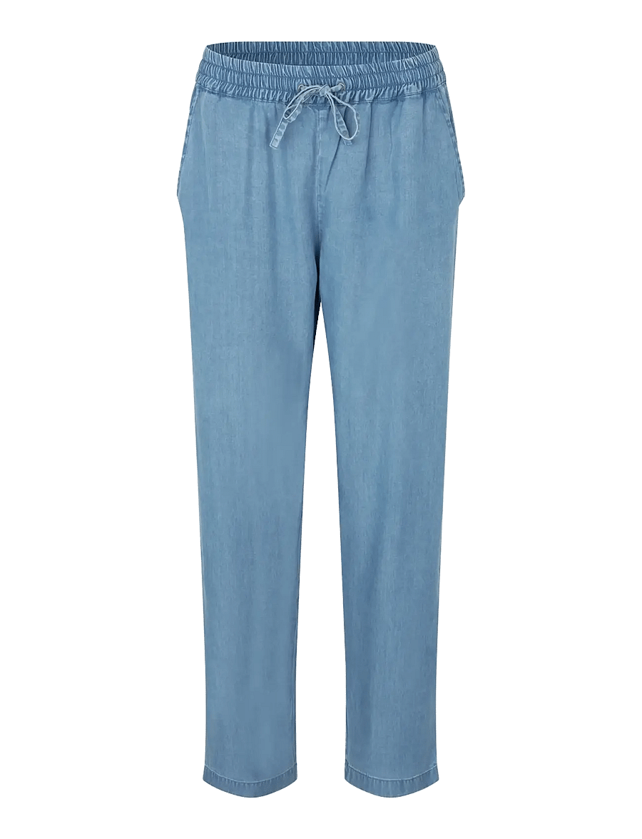 mbyM - Berin-M - sirge säärega püksid - blue soft wash - 1