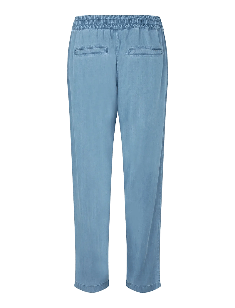 mbyM - Berin-M - sirge säärega püksid - blue soft wash - 2