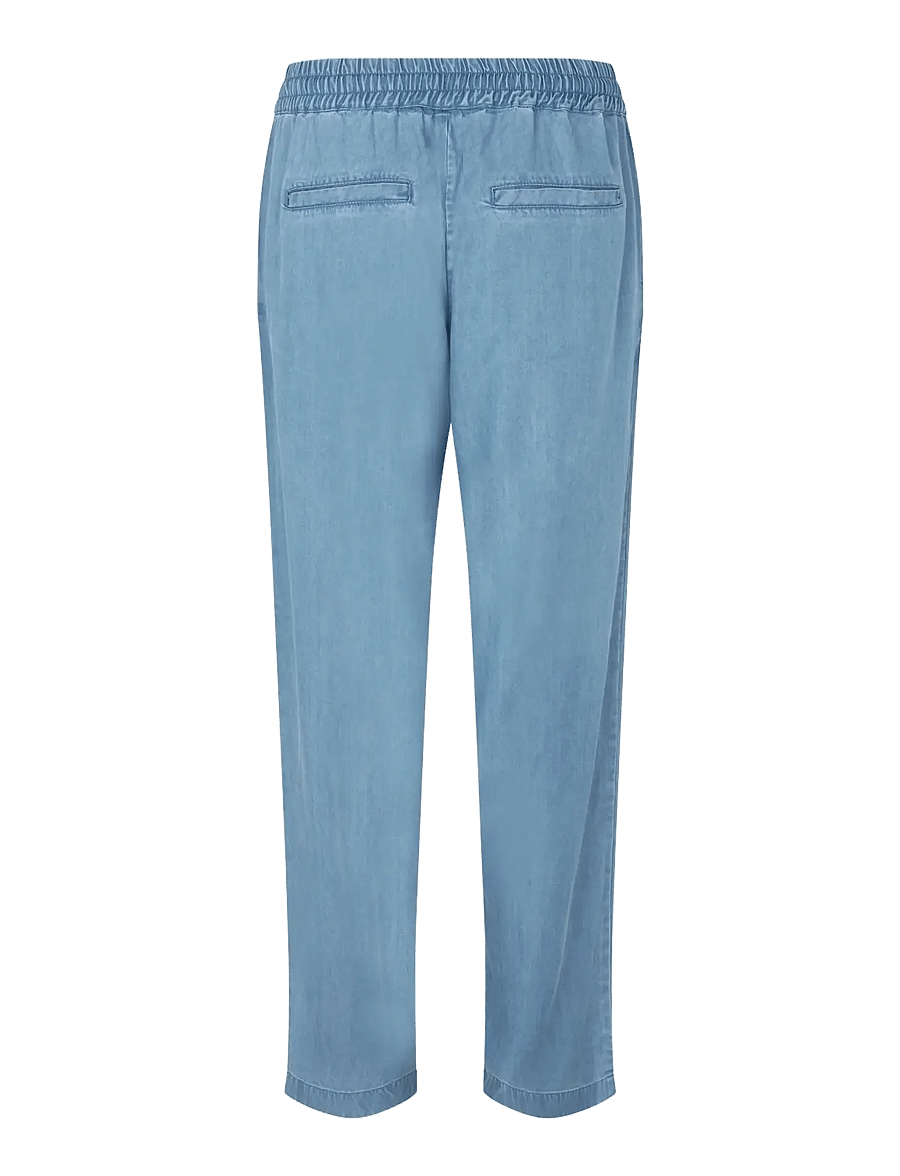 mbyM - Berin-M - sirge säärega püksid - blue soft wash - 2