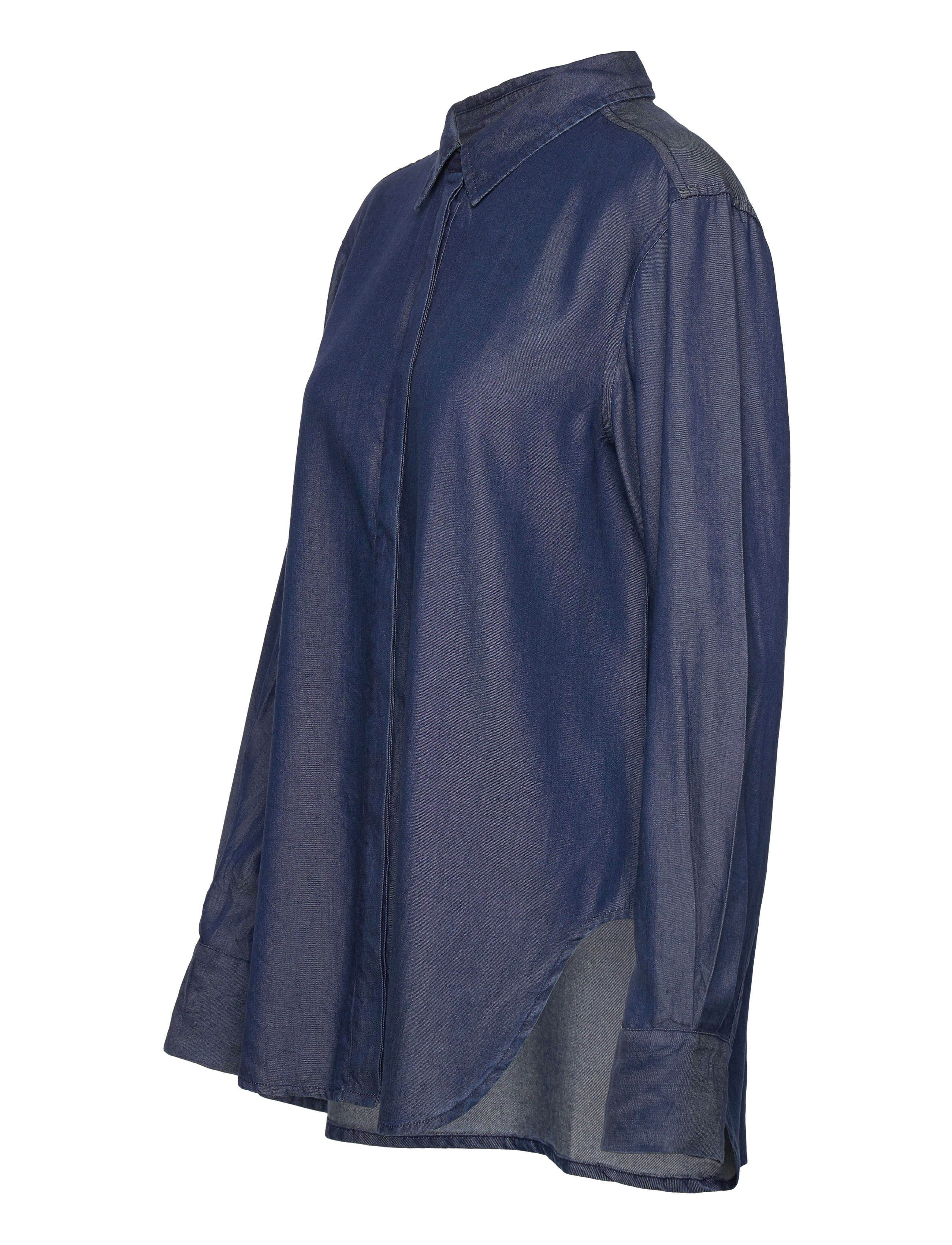 mbyM - Dalinna-M - langärmlige hemden - dark blue wash - 2