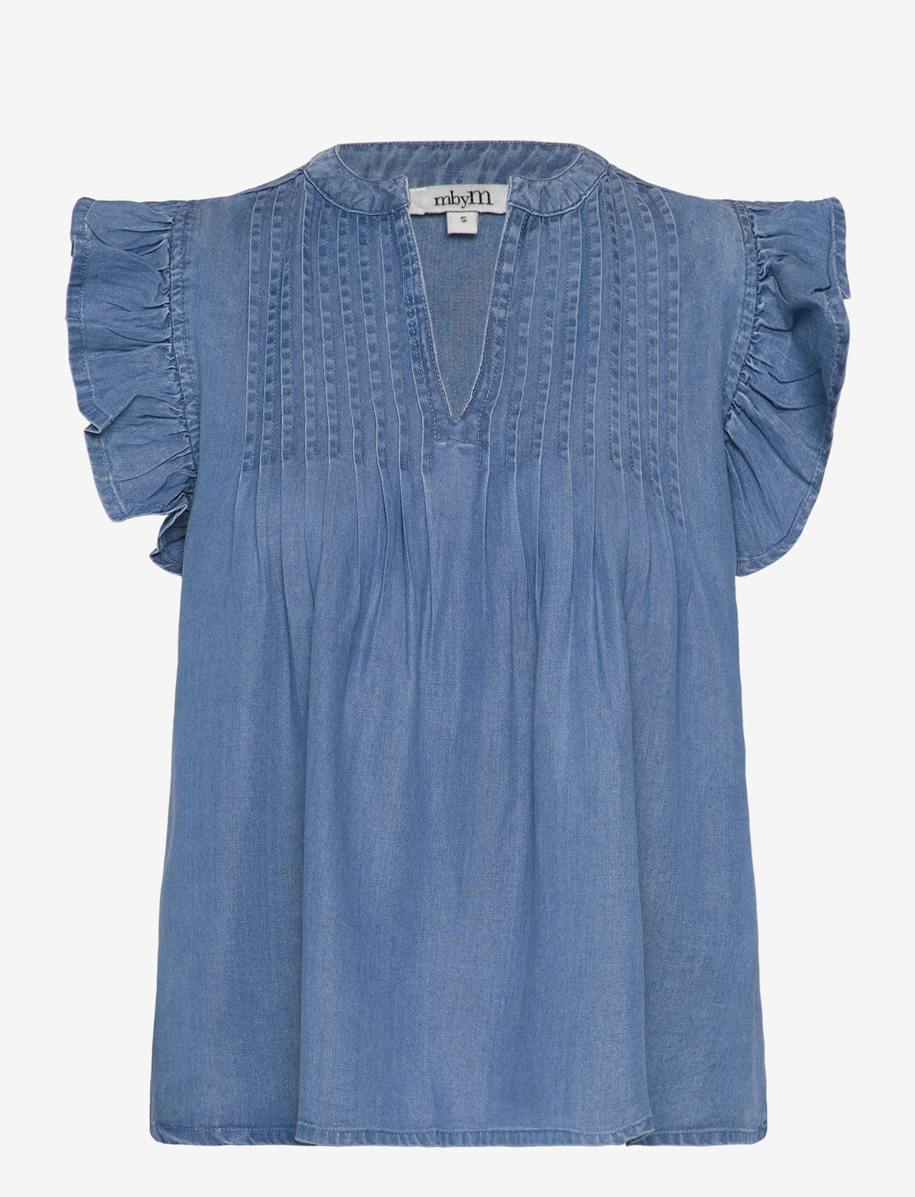 mbyM - Gemala-M - Ärmellose blusen - mid vintage wash - 0