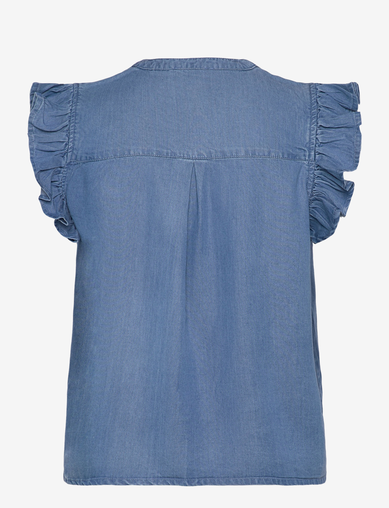 mbyM - Gemala-M - Ärmellose blusen - mid vintage wash - 1