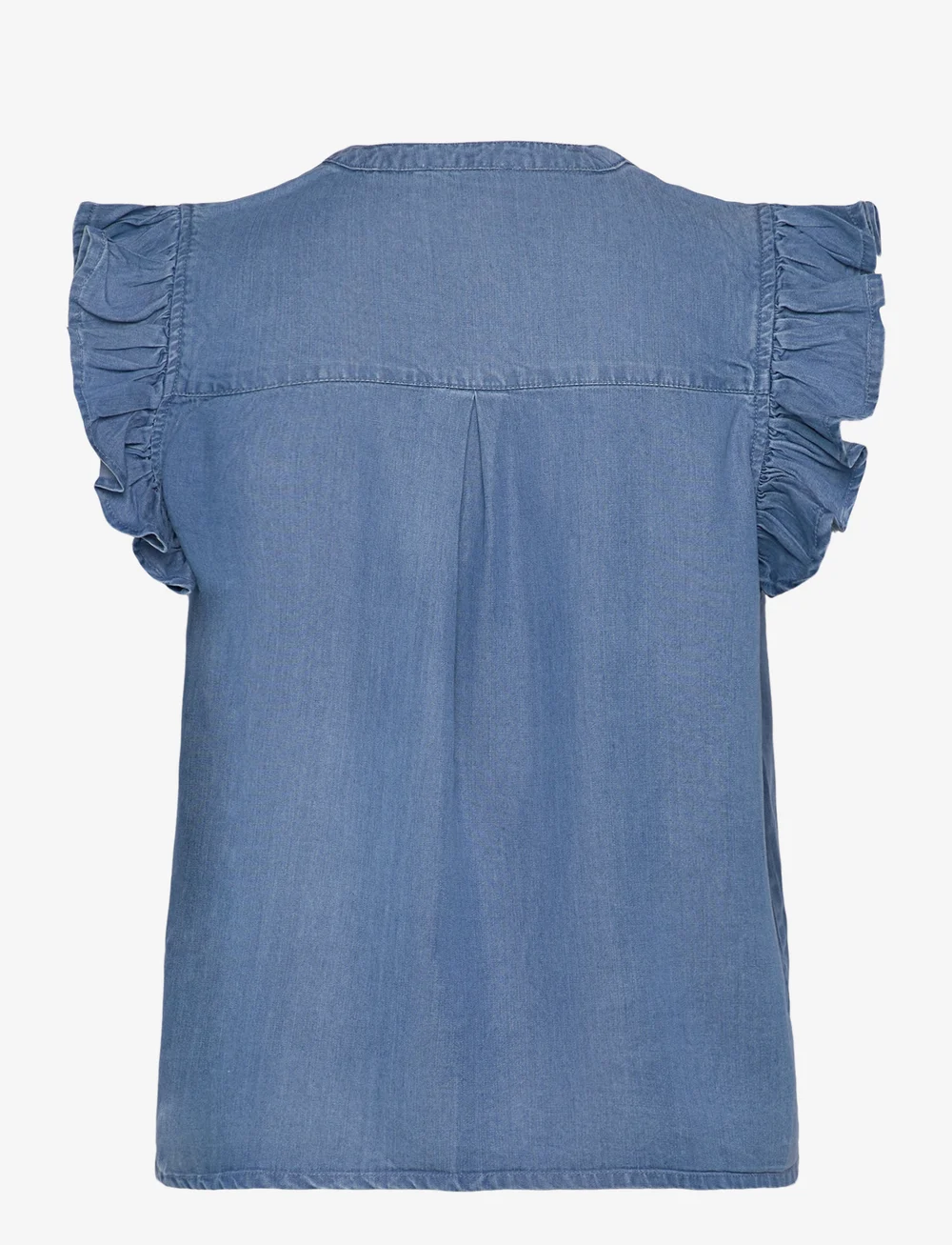 mbyM - Gemala-M - Ärmlösa blusar - mid vintage wash - 2