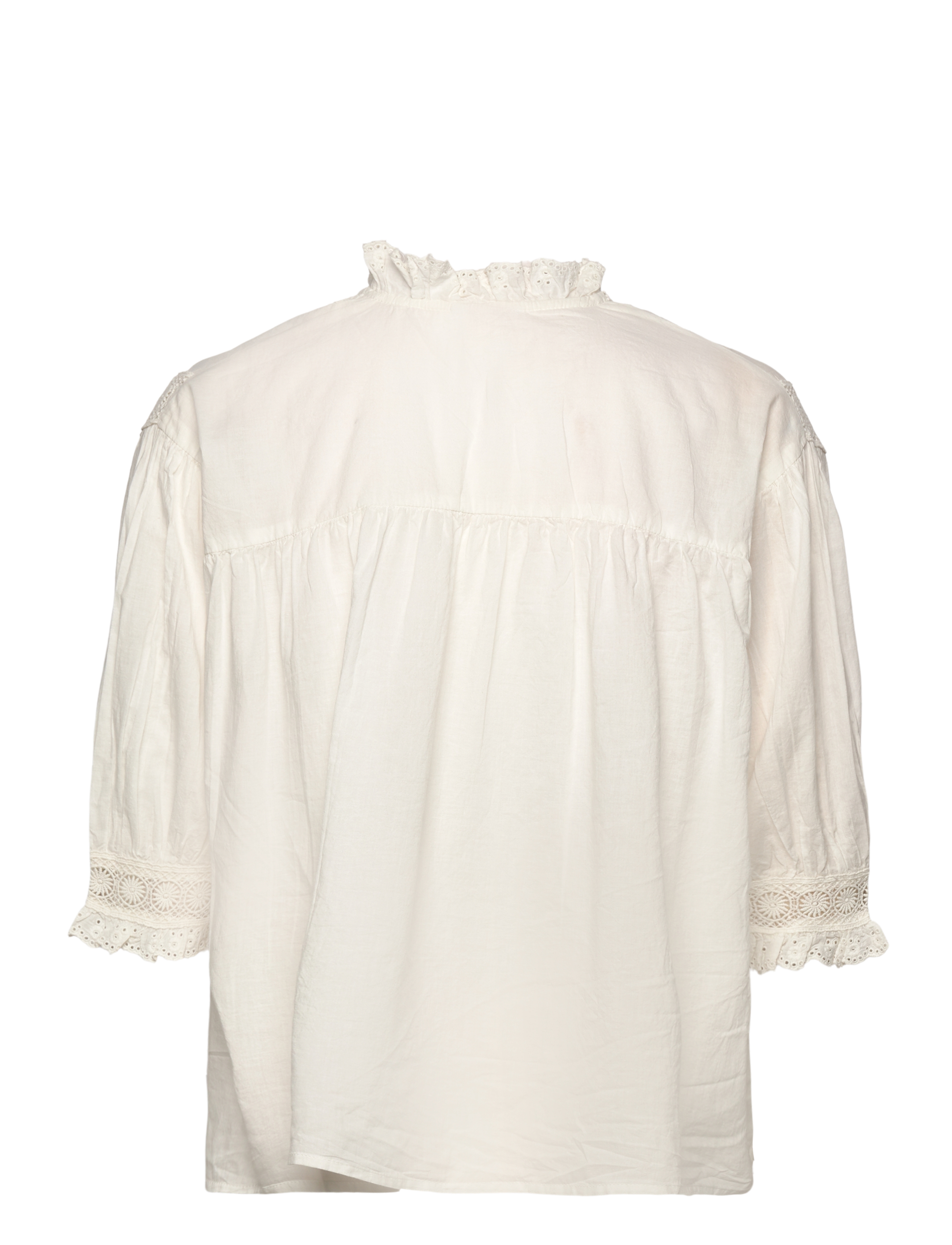 mbyM - Gerlina Short-M - kortærmede bluser - white - 2